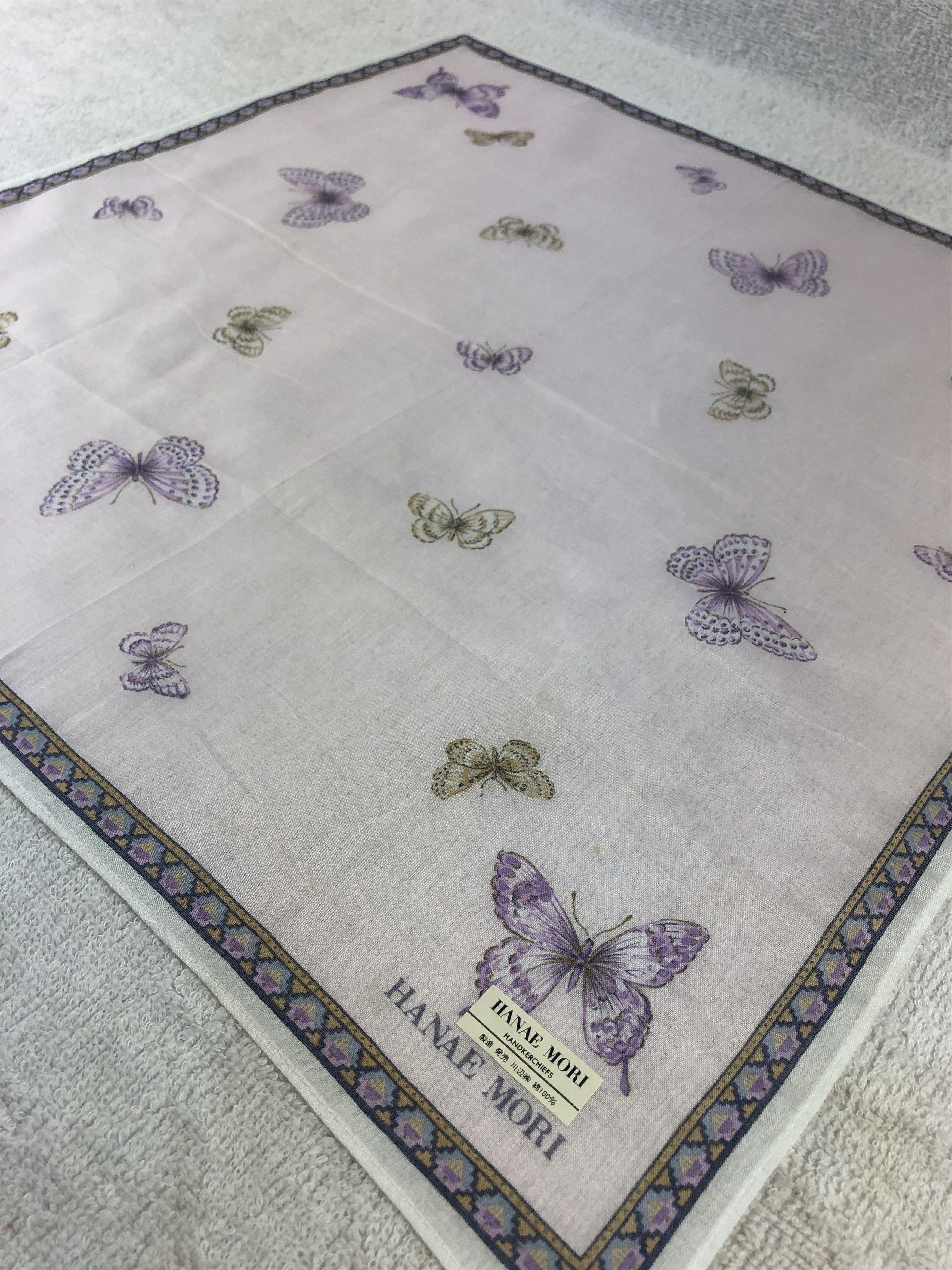 Hanae Mori Hanae Mori Handkerchief / Bandana / Neckerchief Size ONE SIZE - 4 Thumbnail