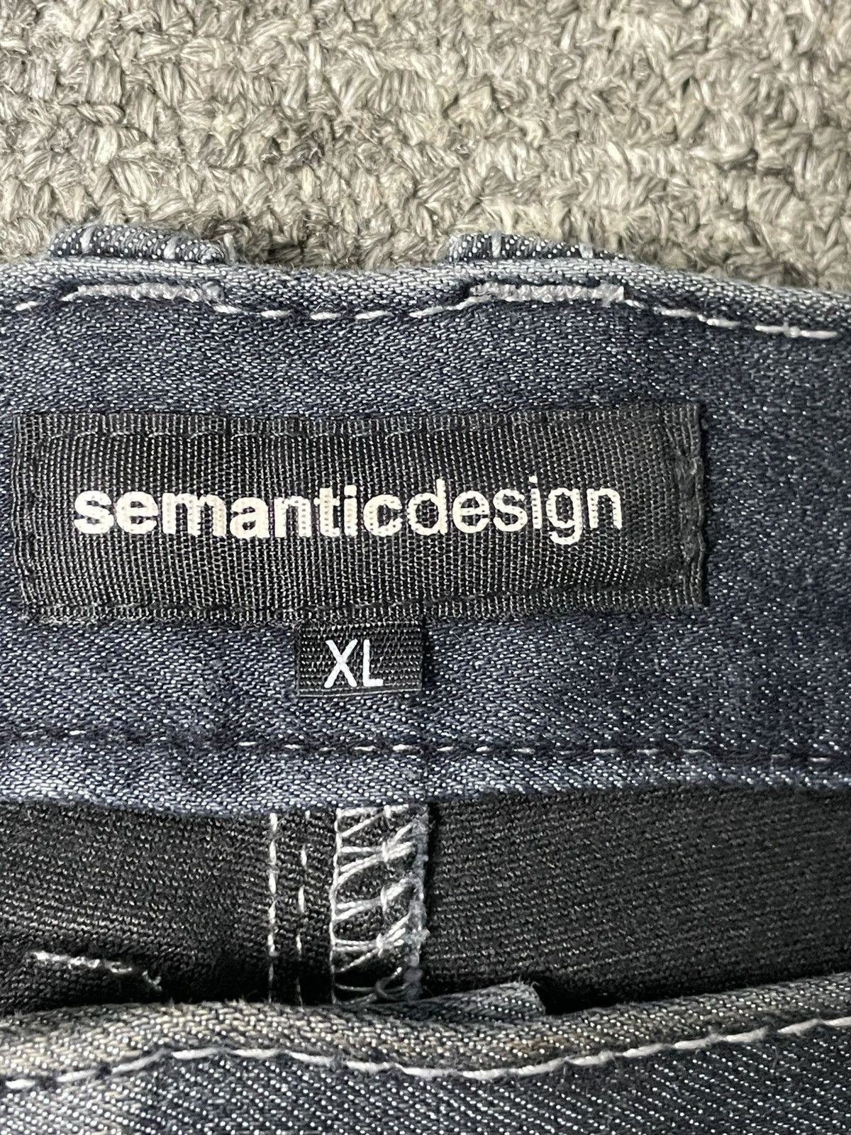 semanticdesign Vintage Semantic Design Distressed Jeans (47) Size US 34 / EU 50 - 11 Thumbnail