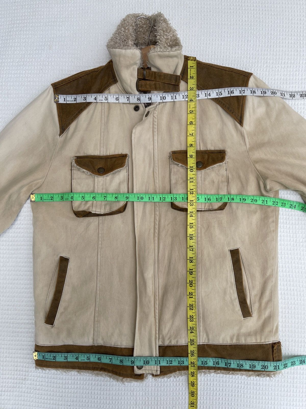 Marc Jacobs Last Drop🔥Rare🔥Marc Jacob Sherpa Leather Jacket Size US L / EU 52-54 / 3 - 20 Thumbnail