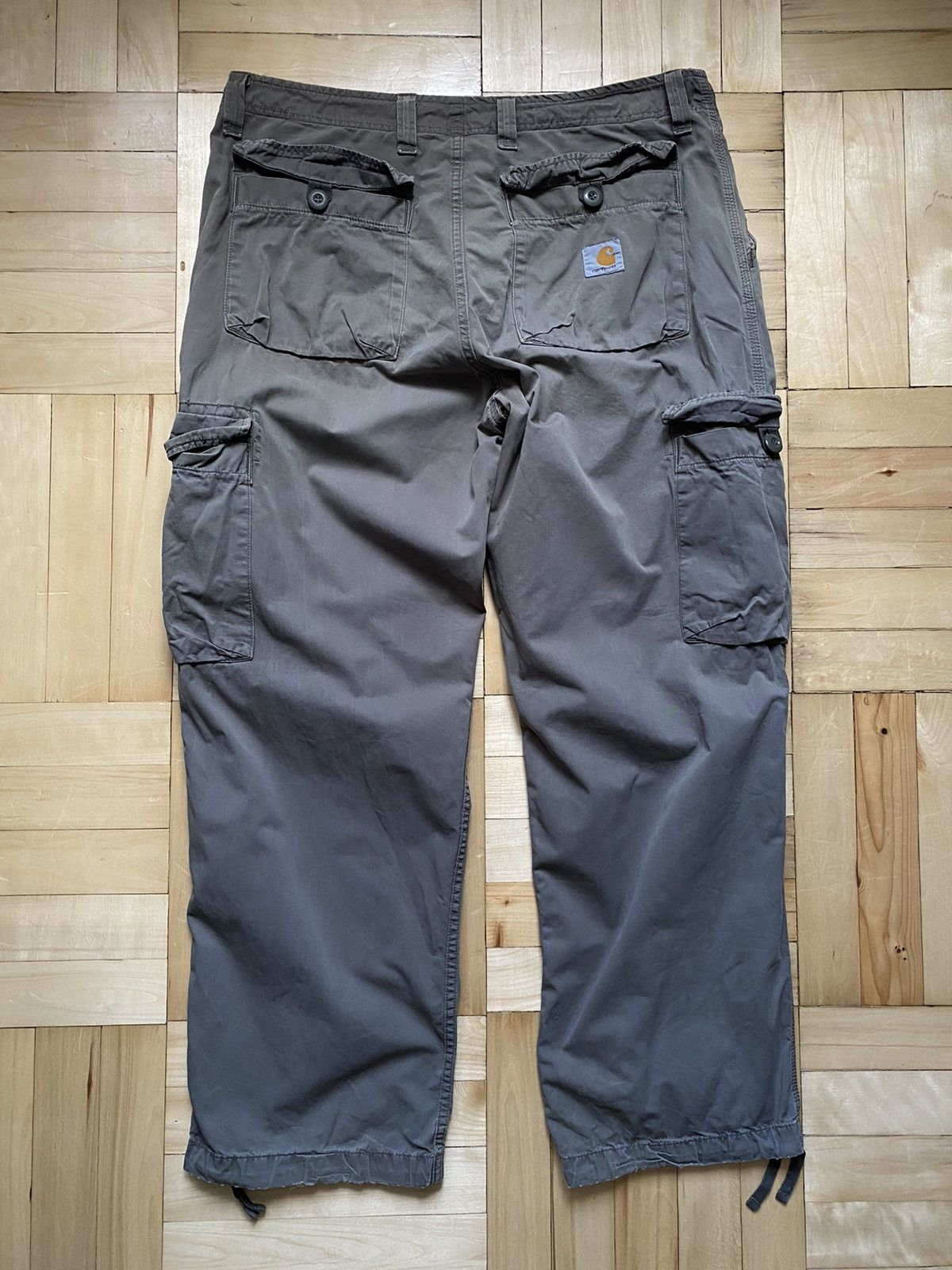 Carhartt × Carhartt Wip × Vintage Vintage Carhartt Cargo Pants Khaki Size US 36 / EU 52 - 1 Thumbnail