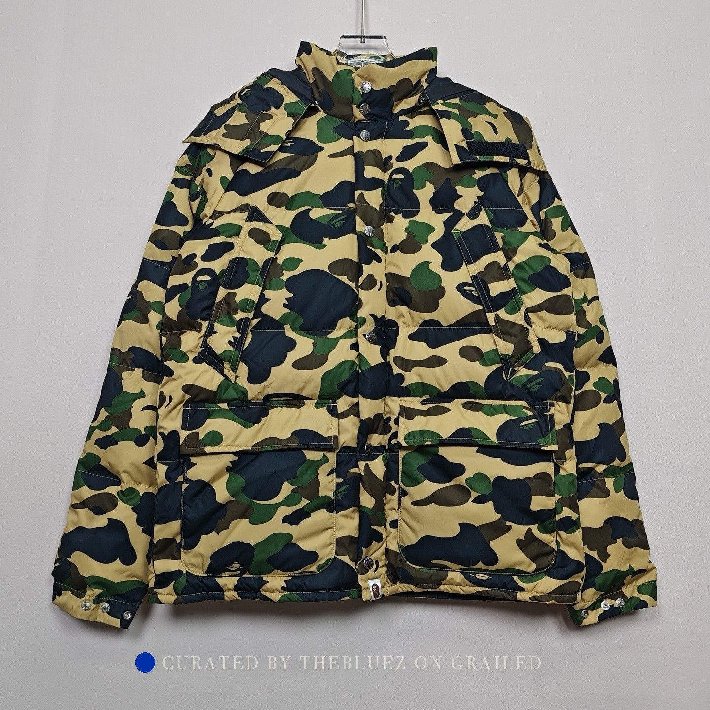 Bape Camo Down Puffer Jacket in Multi Size US M / EU 48-50 / 2 - 1 Thumbnail