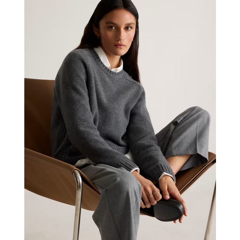 Quince Quince Luxe Baby Cashmere Crewneck Sweater NWT Size Small Size S / US 4 / IT 40 - 1 Thumbnail