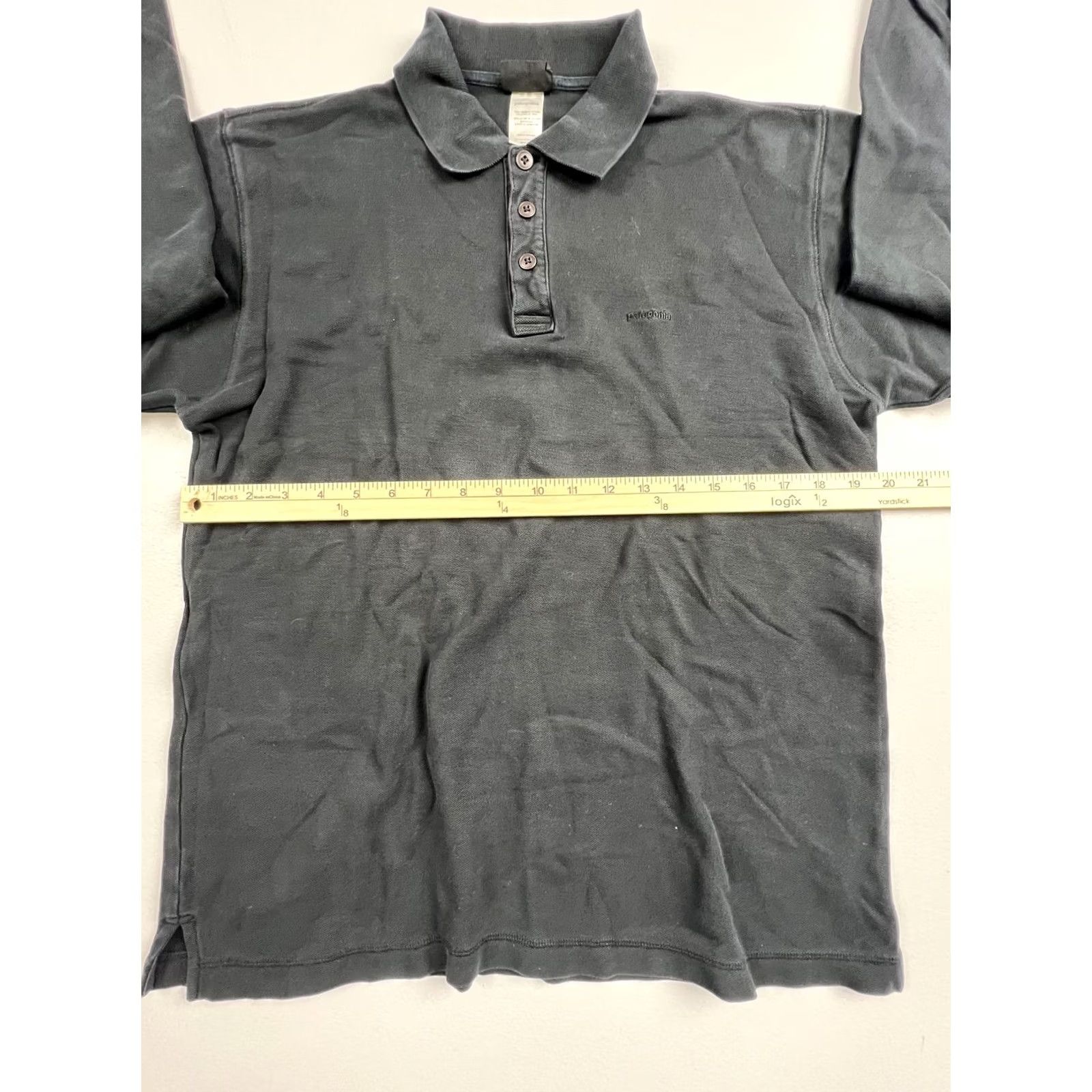 Patagonia Patagonia Polo Shirt Mens Small Gray Long Sleeve Organic Cotton Casual Knit Size US S / EU 44-46 / 1 - 5 Thumbnail