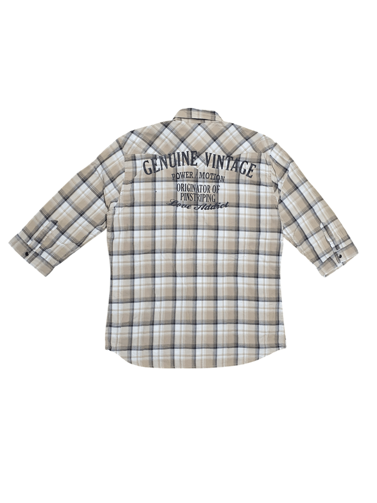 Von Dutch VON DUTCH 21.5/28.5 SNAP BUTTON 3 QUARTER SLEEVE Size L / US 10 / IT 46 - 4 Thumbnail