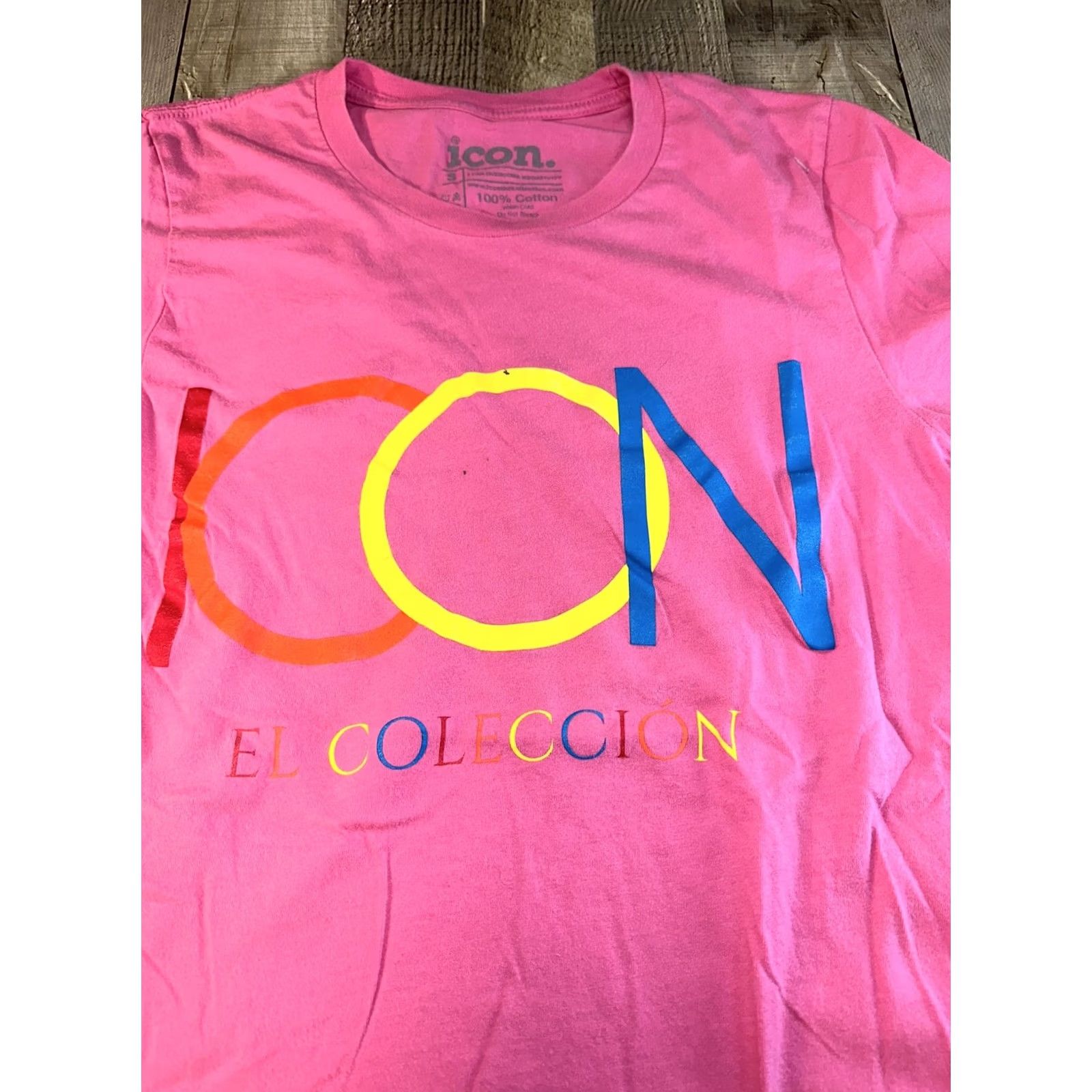 Pinko Icon Men T-Shirt Pink S Small Tee American Shirt Mens Size US S / EU 44-46 / 1 - 2 Thumbnail