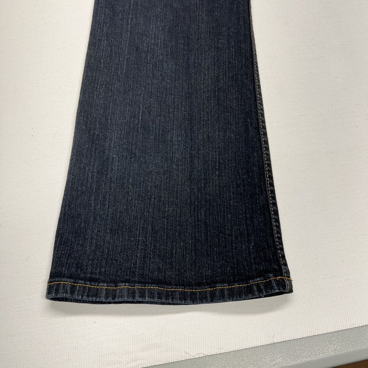 Pepe Jeans × Vintage VTG Pepe Jeans Blue Flared Bootcut London Pocket Patch Y2K Size 34" / US 12 / IT 48 - 18 Thumbnail