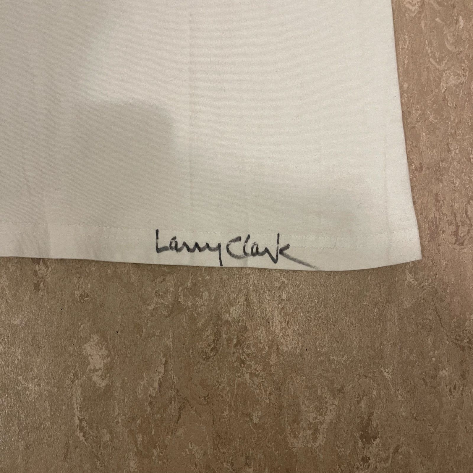 Los Angeles Apparel Larry Clark Signed Photo Tee Size US M / EU 48-50 / 2 - 5 Thumbnail