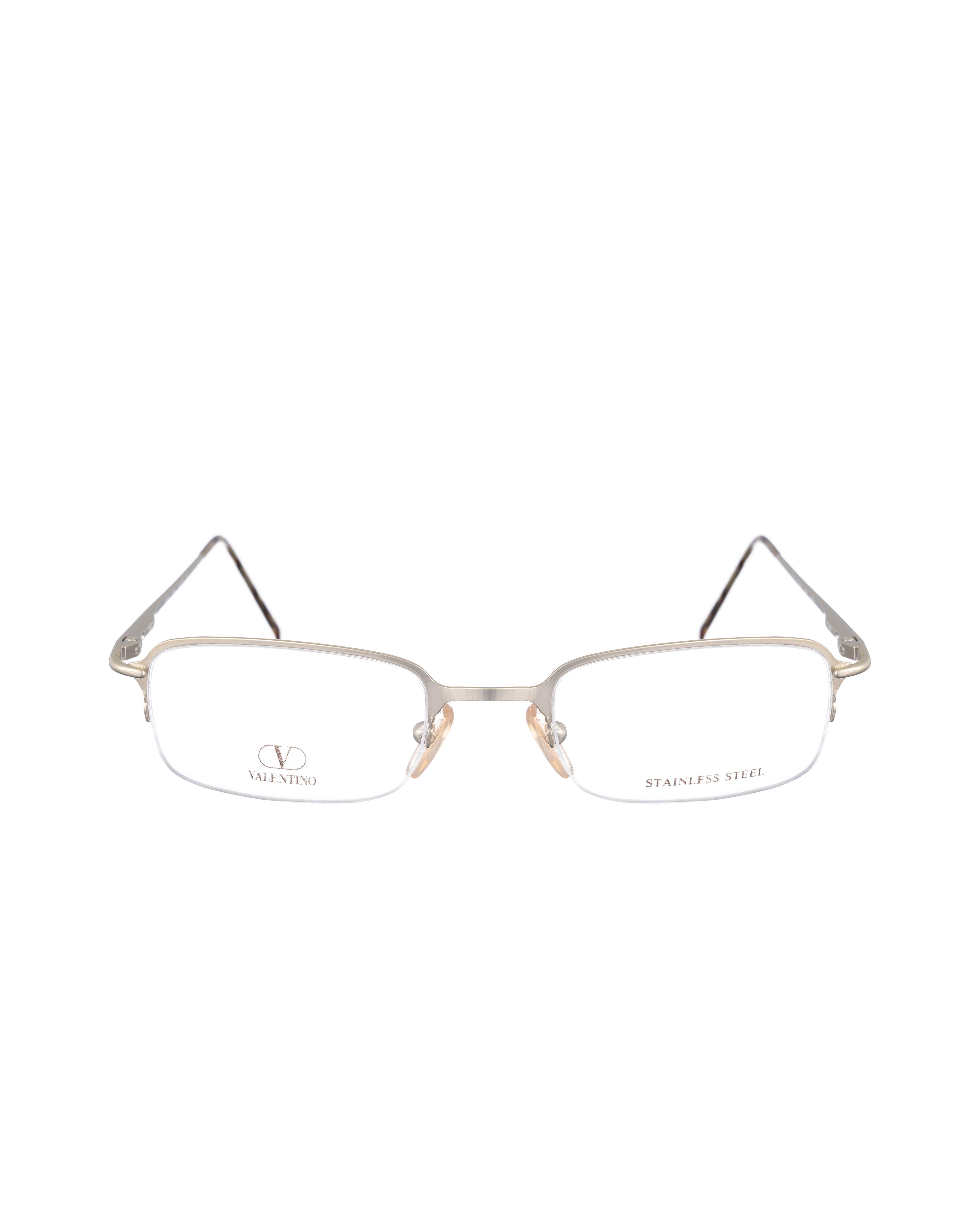 Valentino Valentino 00s Silver Chrome Glasses with Tiny Logo Size ONE SIZE - 2 Thumbnail