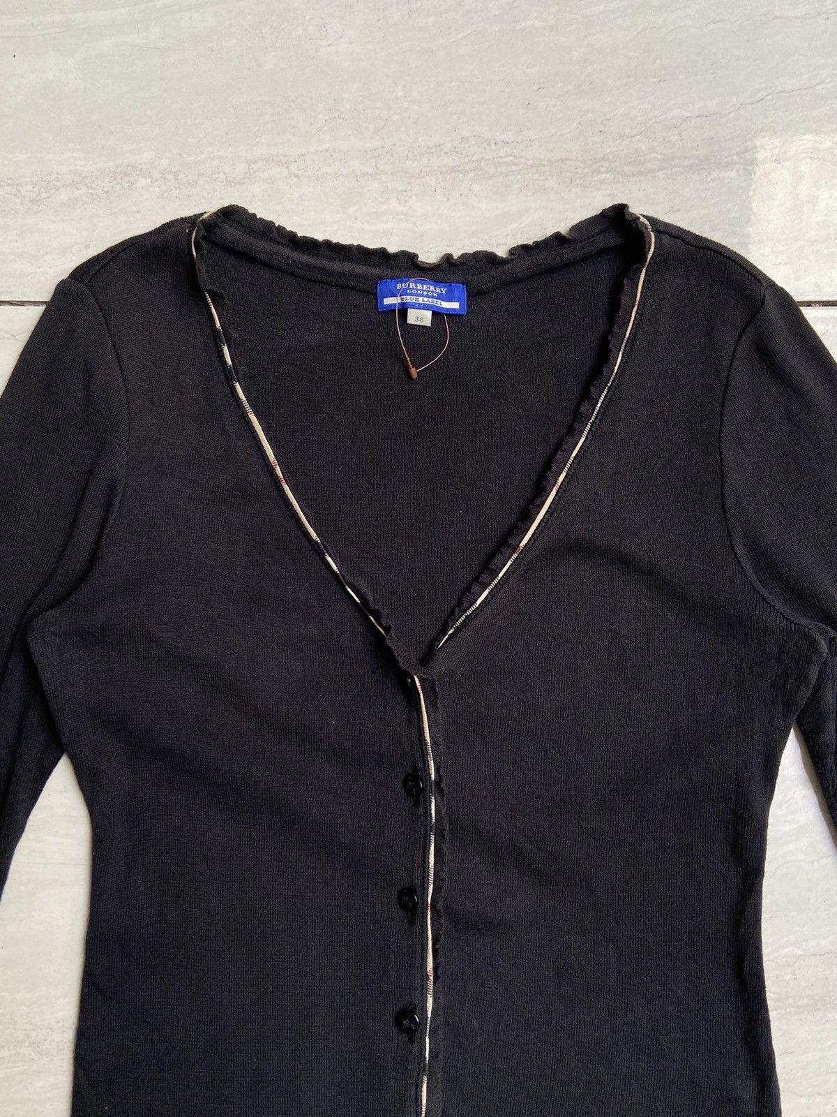 Burberry BURBERRY LONDON Black Cardigan Size US XS / EU 42 / 0 - 7 Thumbnail