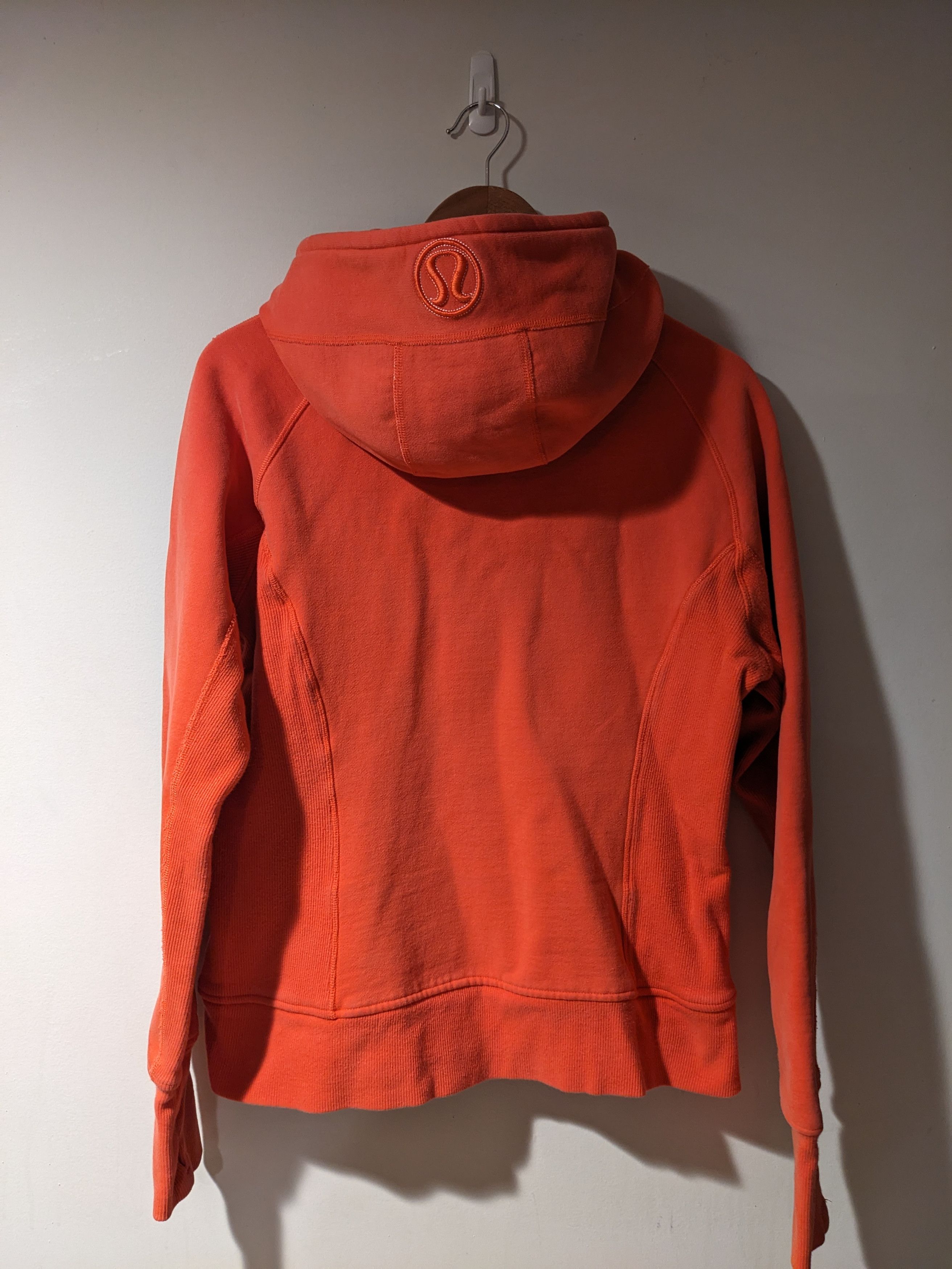 Lululemon Lululemon Omega Horseshoe Orange Peach Small Full Zip Hoodie Size S / US 4 / IT 40 - 5 Thumbnail