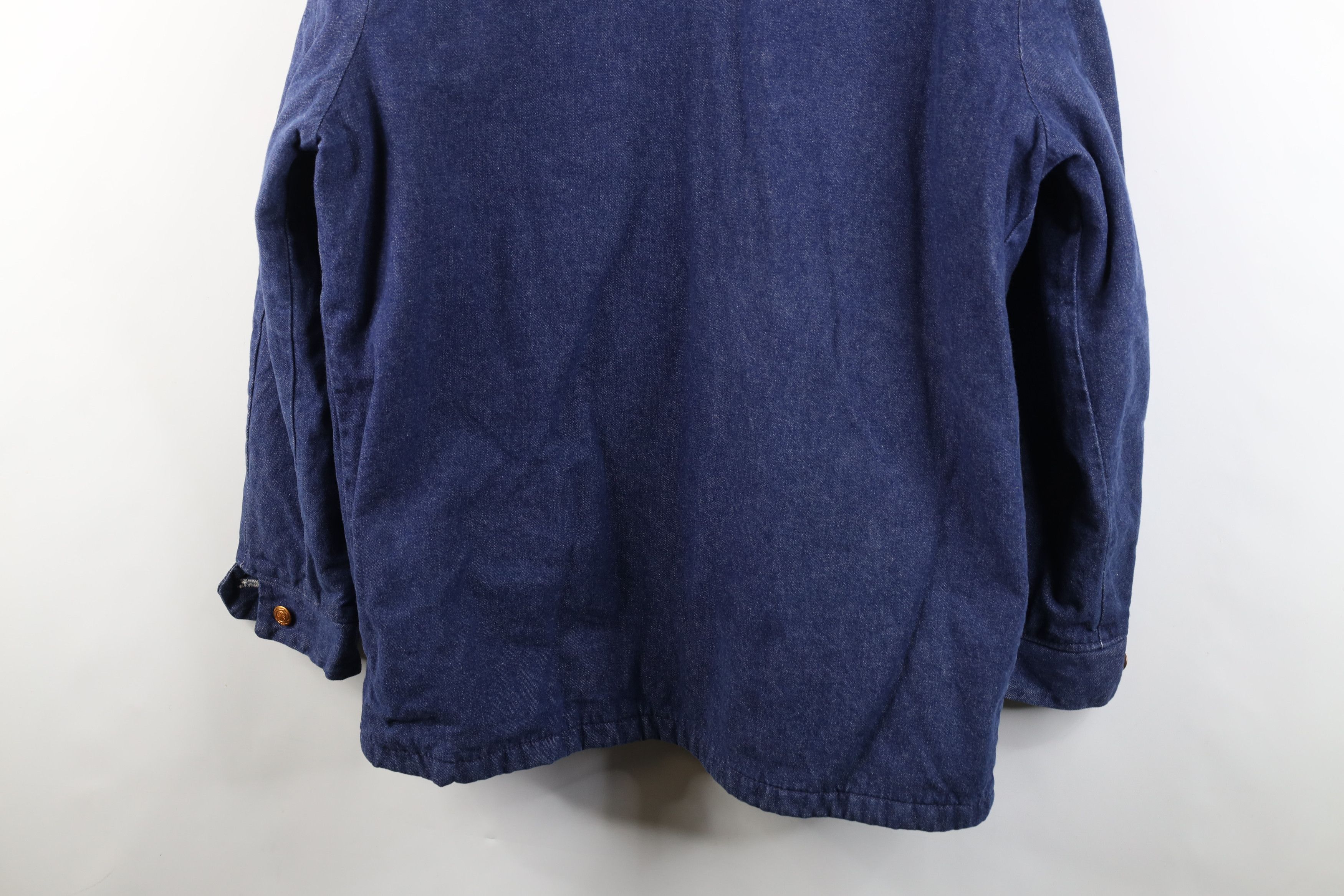Vintage Vintage 60s Streetwear Lined Denim Chore Barn Jacket USA Size US L / EU 52-54 / 3 - 13 Thumbnail