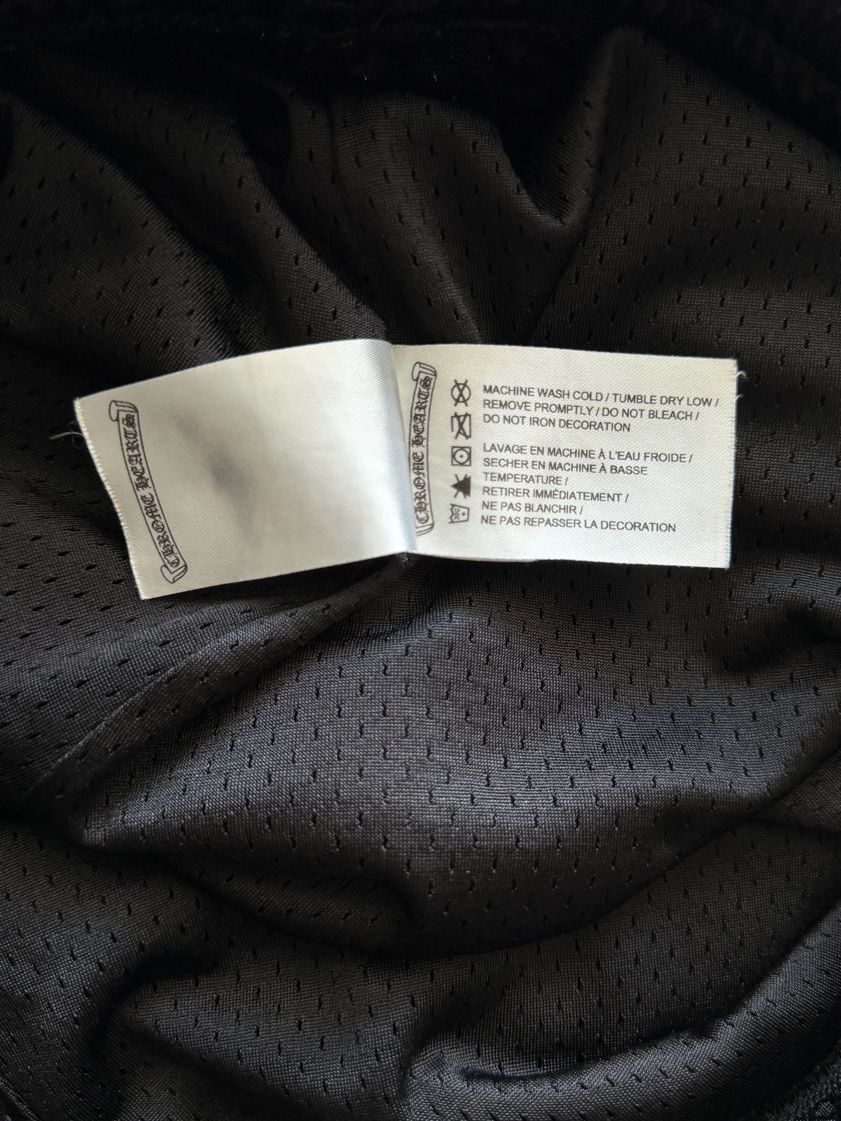 Chrome Hearts Chrome Hearts Black & White Logo Mesh Shorts Size US 34 / EU 50 - 4 Thumbnail