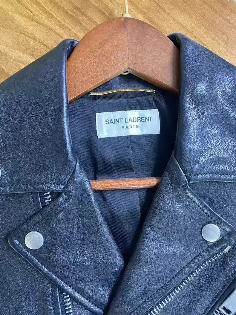 Saint Laurent Paris Saint Laurent ParisShoulder guard leather vest 2504-Nextar Size XXS / US 00 / IT 34 - 3 Thumbnail