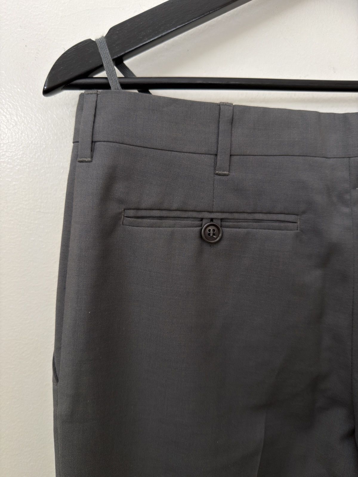 Helmut Lang BNWT 00s Wool-Silk Trousers Size 28" / US 6 / IT 42 - 5 Thumbnail