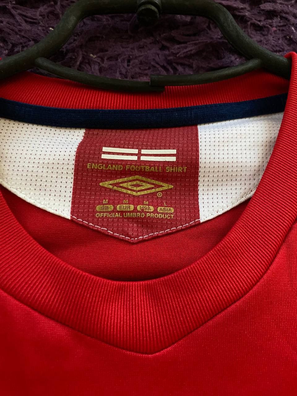 Umbro Vintage Umbro England Soccer Jersey Football Shirt Tee Size US M / EU 48-50 / 2 - 2 Thumbnail