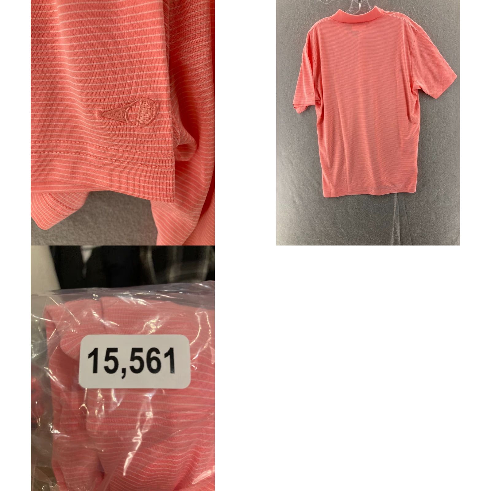 Vintage Grand Slam Mens Polo Shirt M Pink Short Sleeve NWT Size US M / EU 48-50 / 2 - 8 Thumbnail