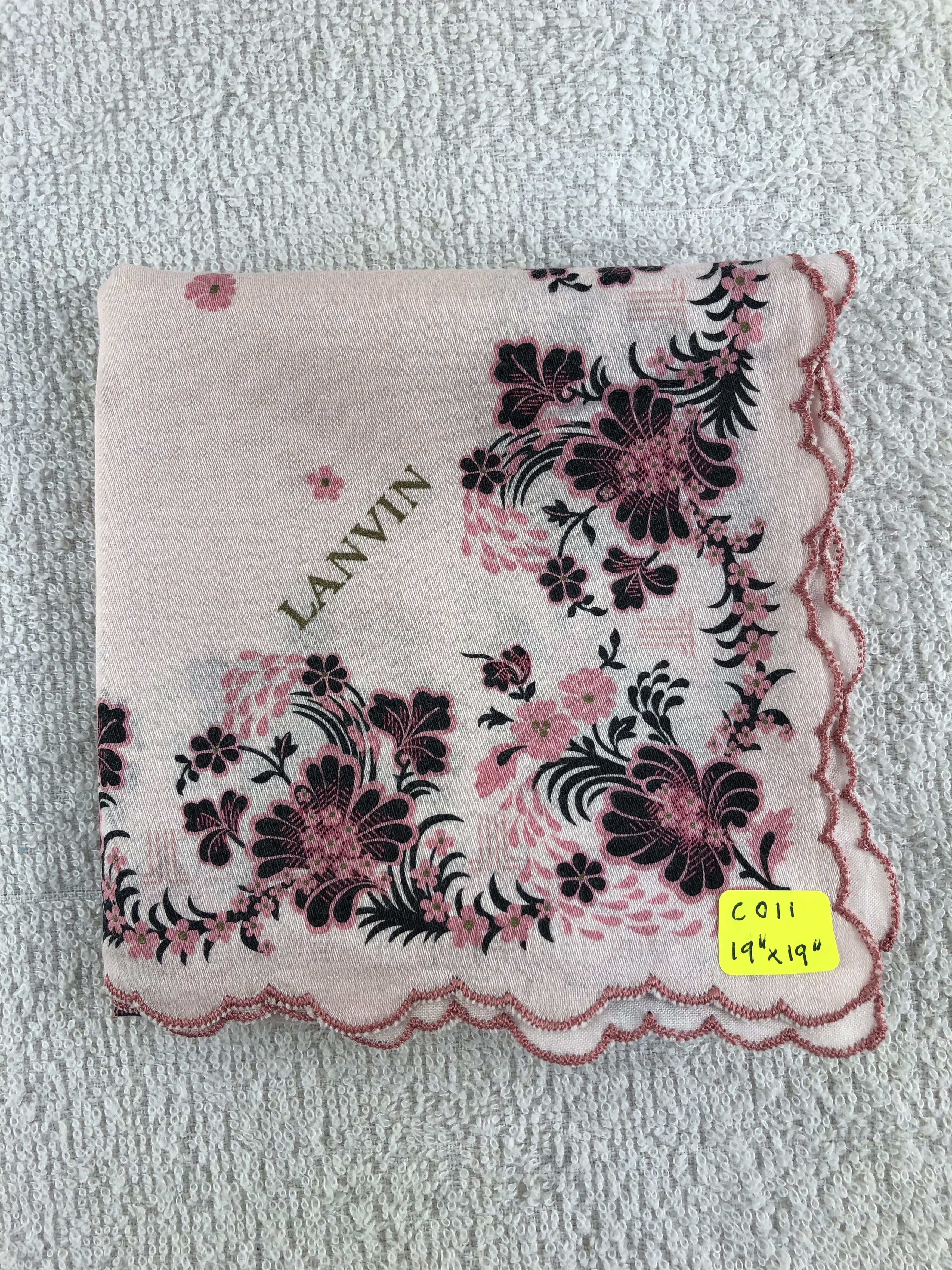 Lanvin Lanvin Handkerchief / Bandana / Neckerchief C011 Size ONE SIZE - 6 Thumbnail