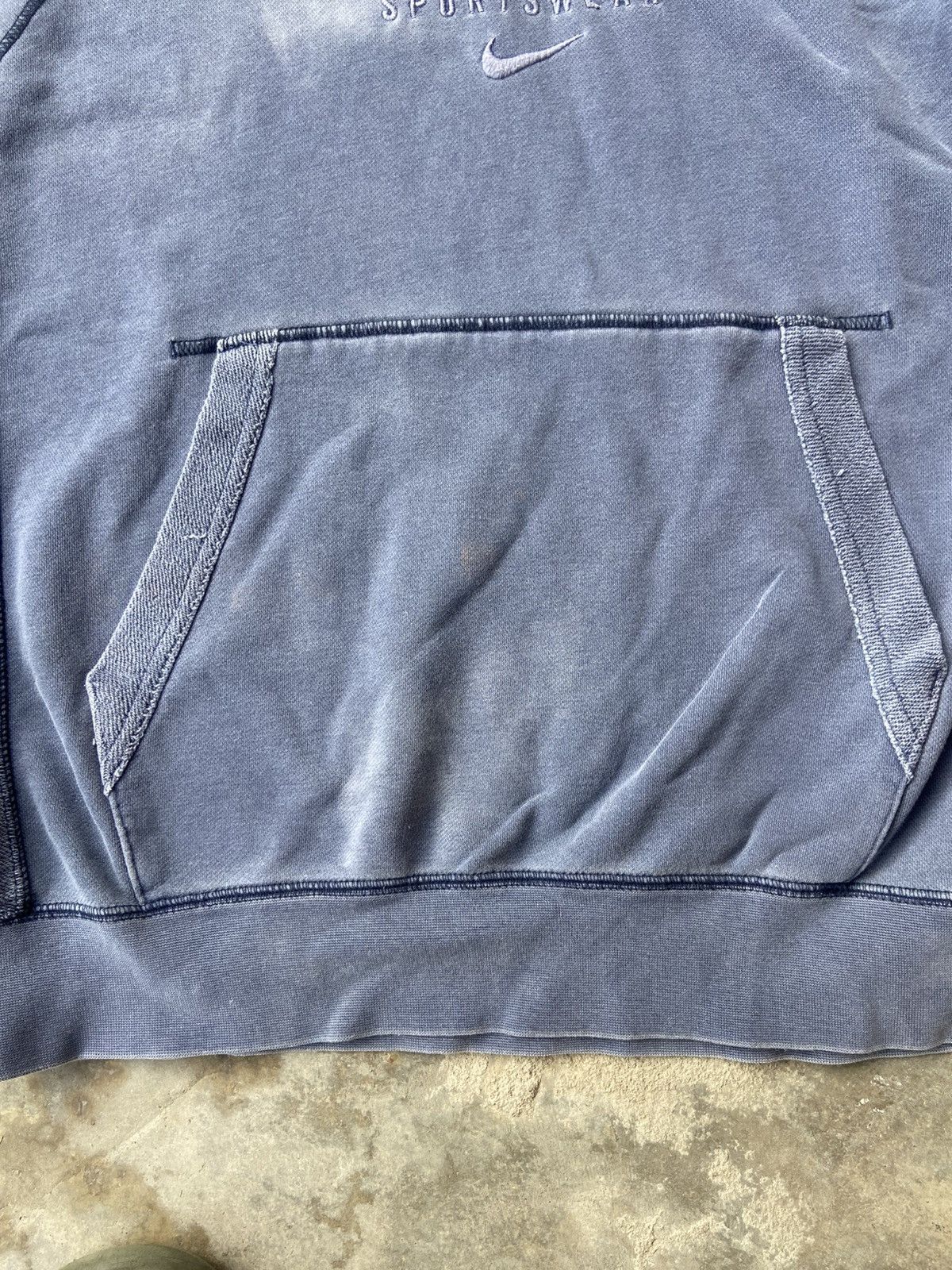 Nike × Vintage Nike Sportwear Center Swoosh Hoodie Size US S / EU 44-46 / 1 - 3 Thumbnail