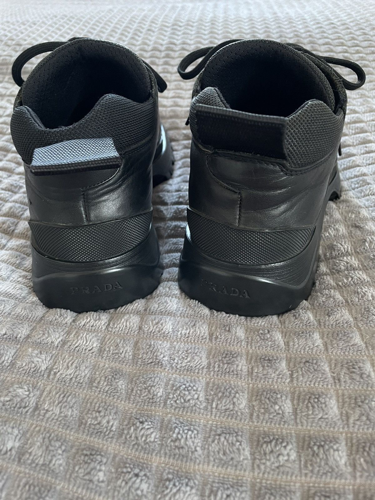 Prada Prada Vintage Linea Rossa Brixxen Low Boots Size 5,5UK Size US 6.5 / EU 39-40 - 7 Thumbnail