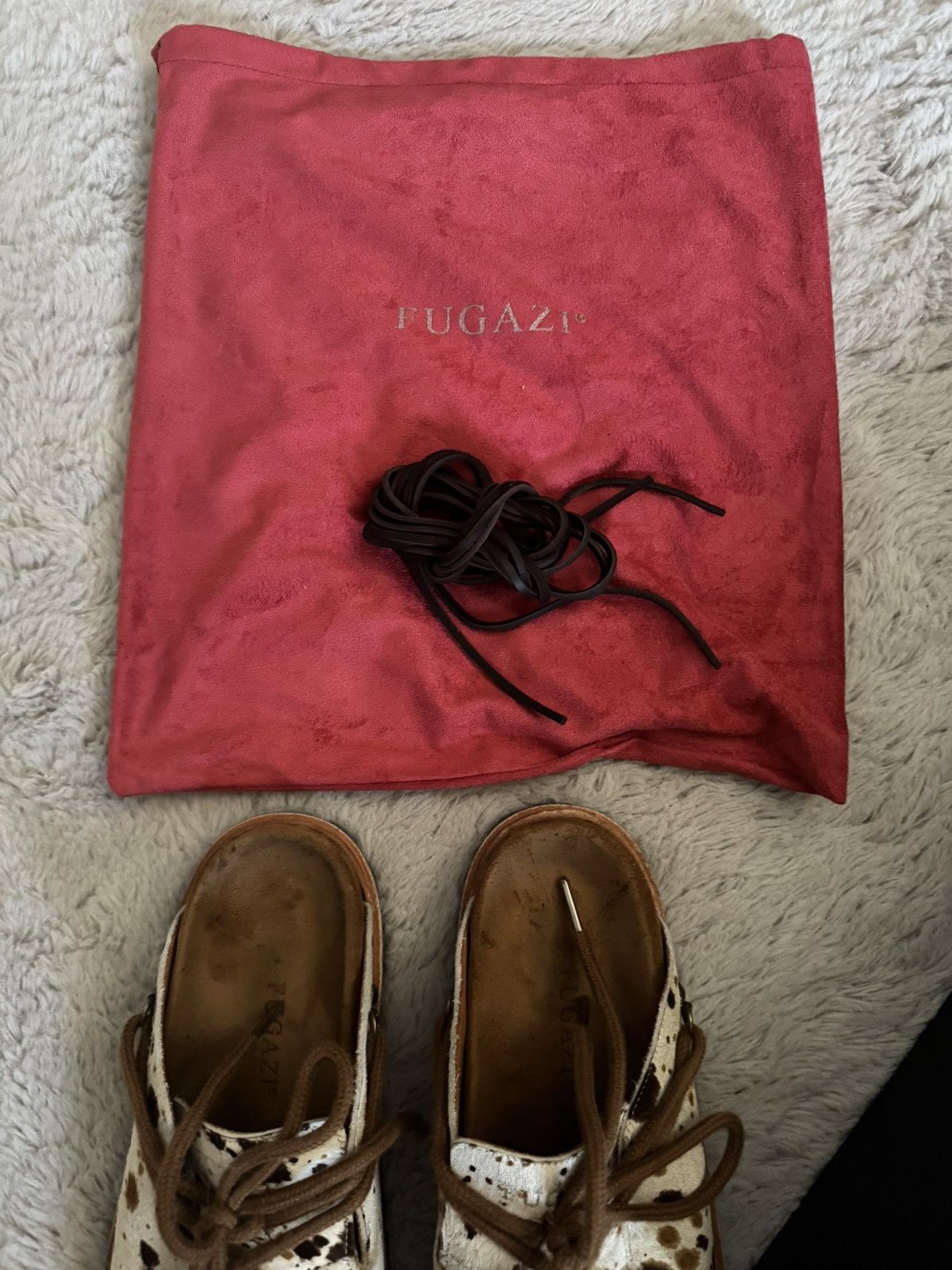 Fugazi Fugazi Tibet Pony Hair Leather Hiking Mules Size US 10 / EU 43 - 8 Thumbnail