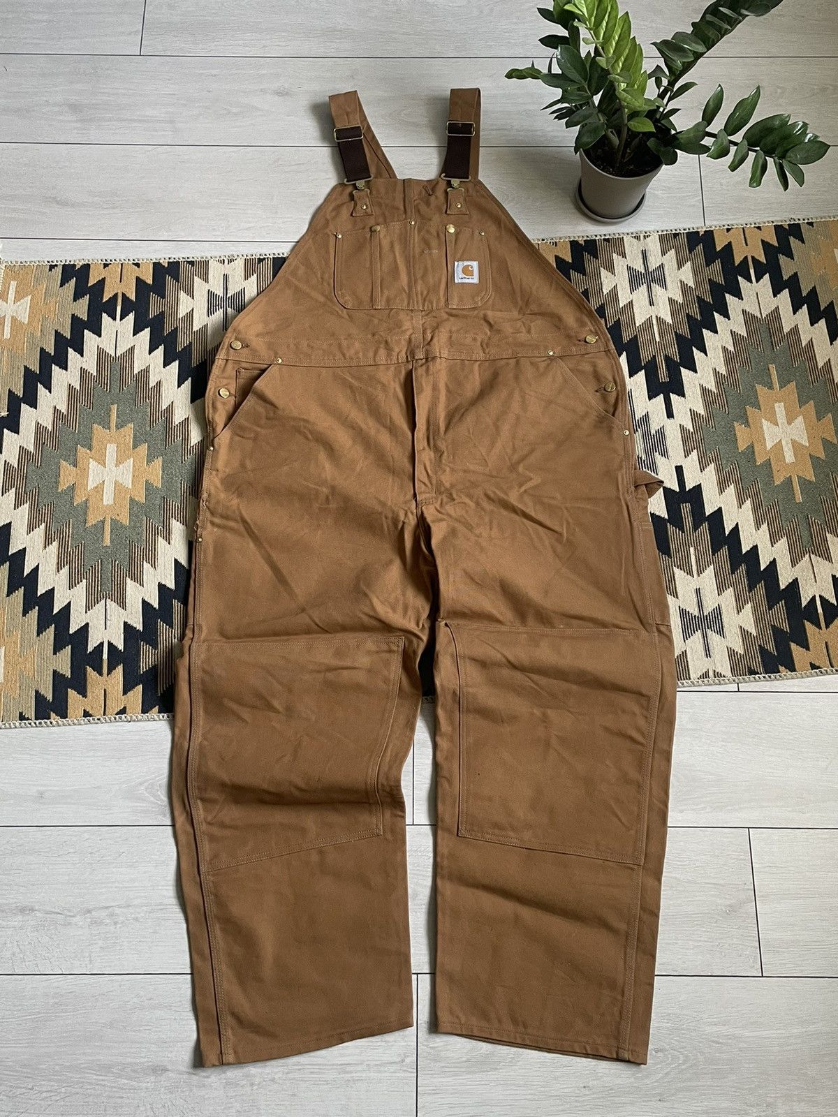 Carhartt Vintage Carhartt Double Knee Overalls USA BIG SIZE 48 Size US 44 / EU 60 - 1 Thumbnail