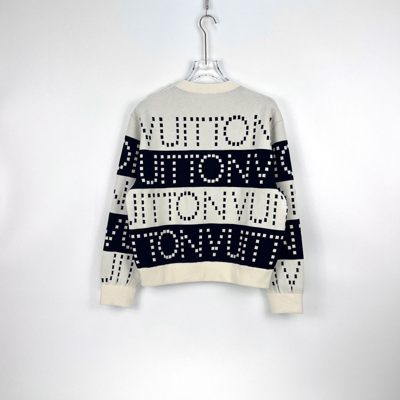 Louis Vuitton Louis Vuitton Black and white wool sweater with wide stripe Size US M / EU 48-50 / 2 - 4 Thumbnail