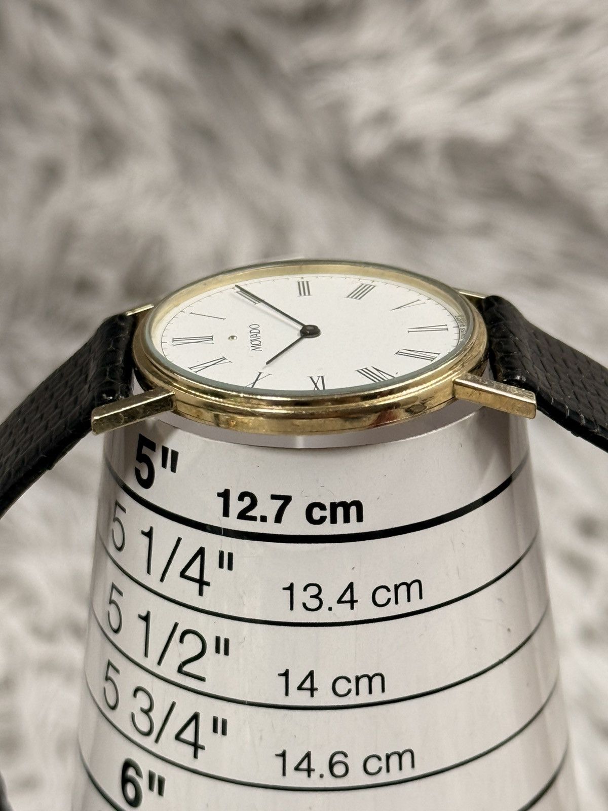 Vintage MOVADO ETA Swiss Quartz Men’s Watch 14K Solid Gold Size ONE SIZE - 9 Thumbnail
