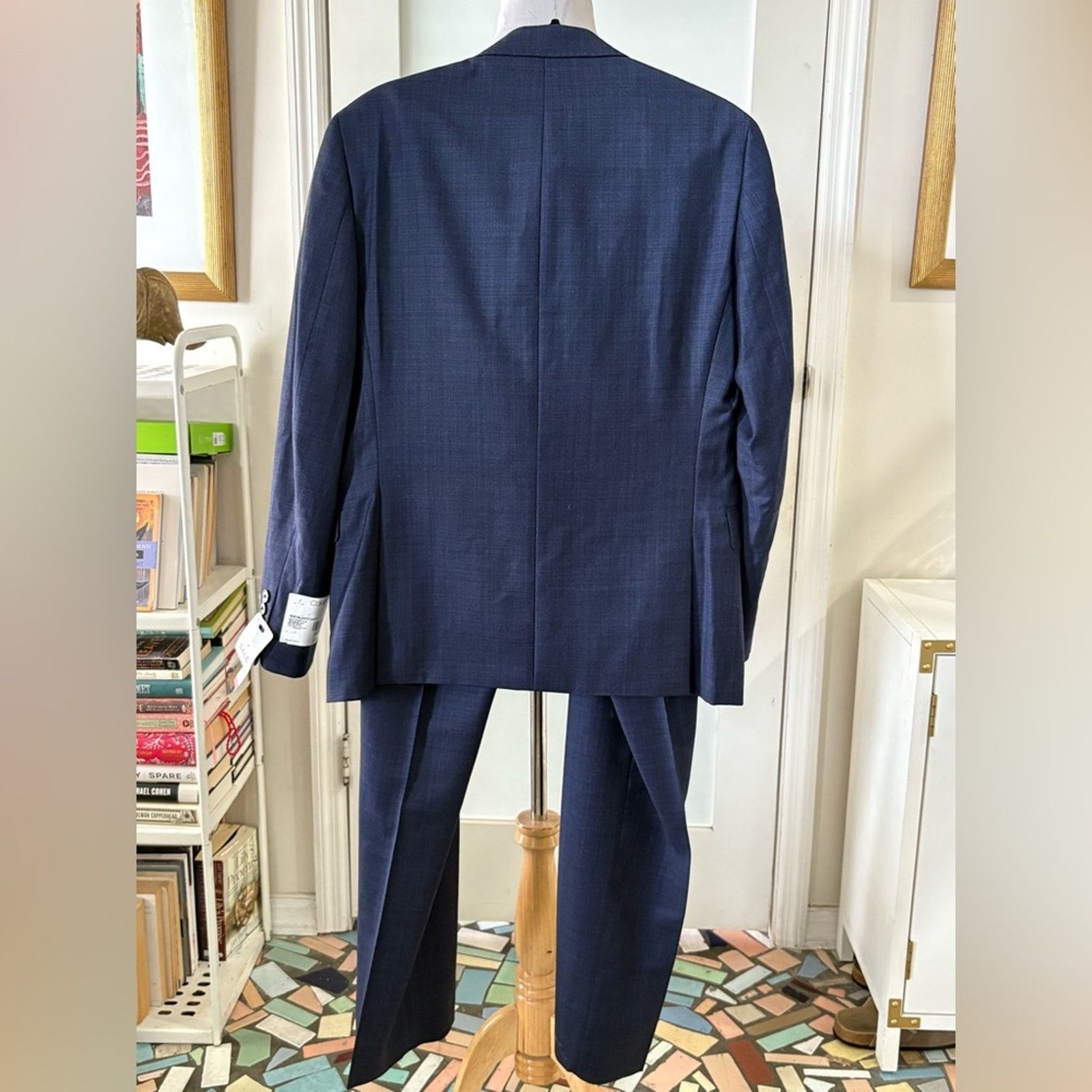 Calvin Klein NWT- Calvin Klein-Slim Fit Wool Suit- 38 short/31W Size 38S - 3 Thumbnail