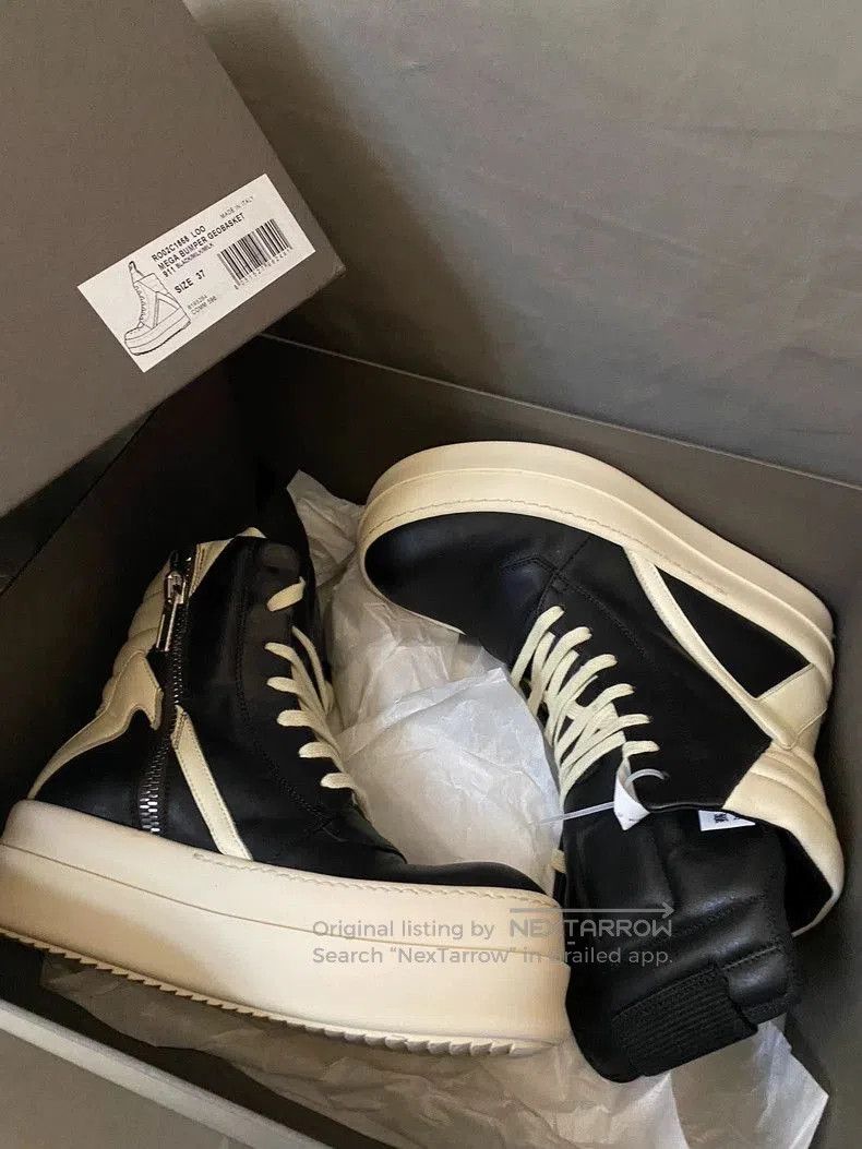 Rick Owens Rick Owens High. Size US 5.5 / EU 38 - 8 Thumbnail