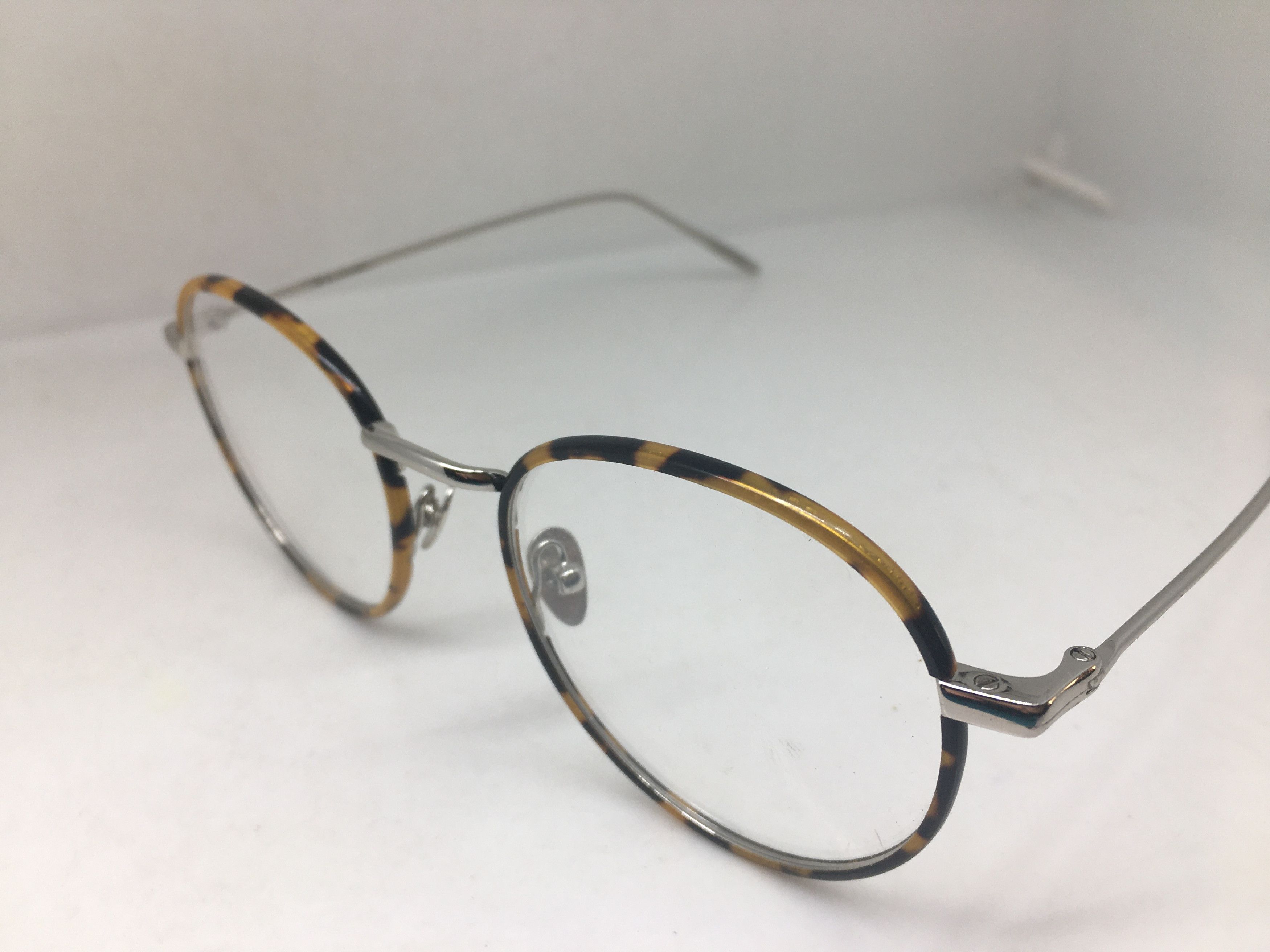 Other Handmade Silver Round Eyeglasses Frame JAMES DEAN Size ONE SIZE - 3 Thumbnail