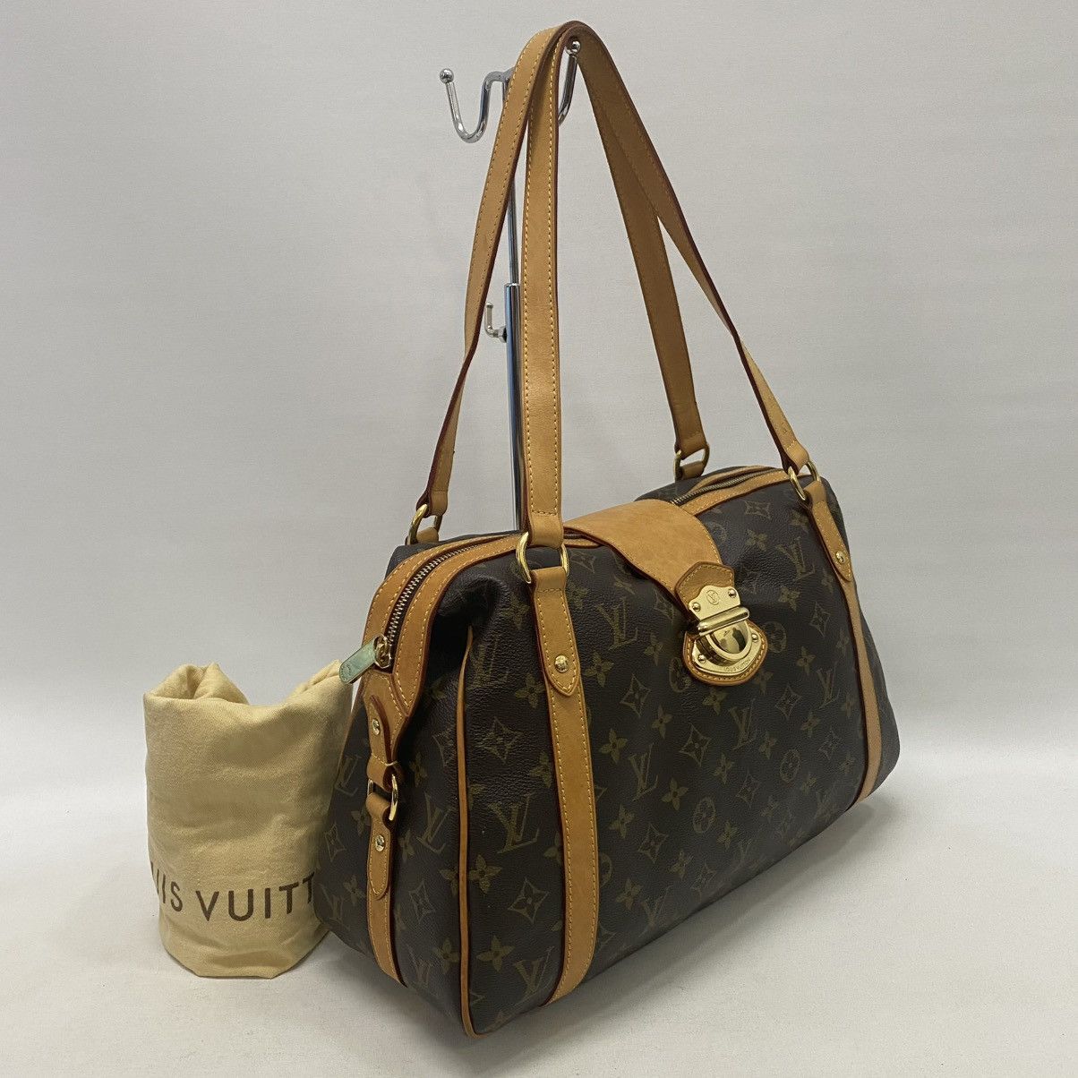 Louis Vuitton AUTHENTIC LOUIS VUITTON MONOGRAM STRESA PM TOTE BAG Size ONE SIZE - 3 Thumbnail