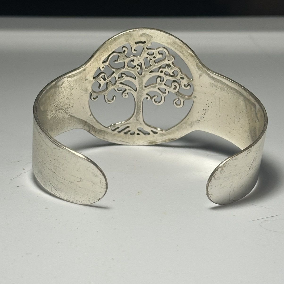 Other Silver tone tree of life bangle bracelet Size ONE SIZE - 5 Thumbnail