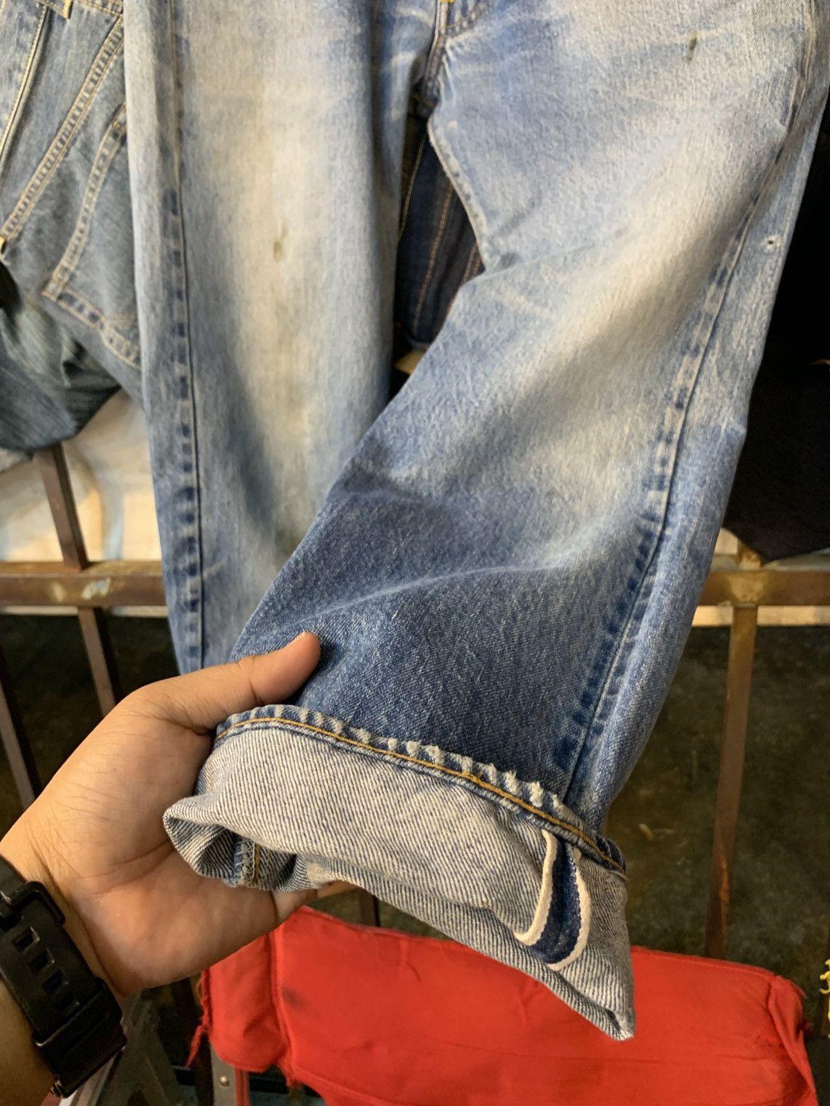 Levi's × Levi's Vintage Clothing × Vintage size 31: Vintage Levis 501 Rindem button 6 vintage 70s Size US 31 - 8 Thumbnail
