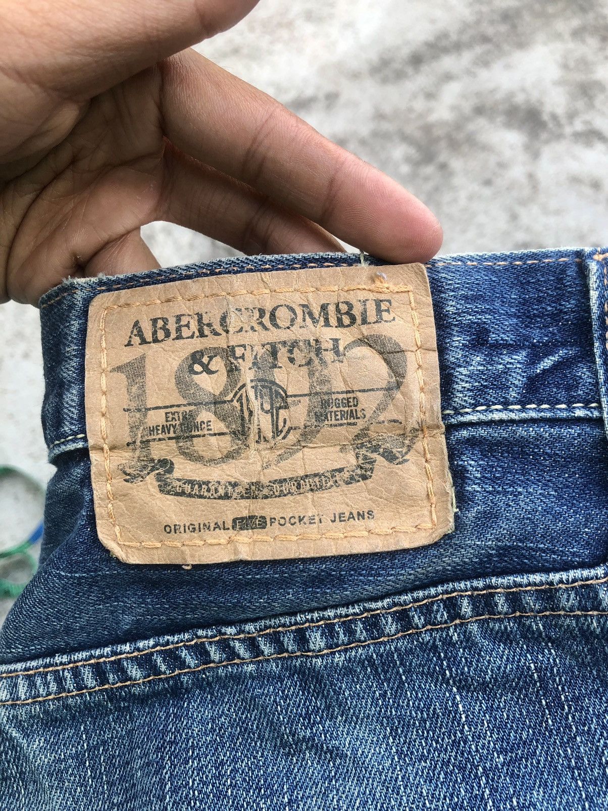 Abercrombie & Fitch FLARED⚡️⚡️A&F BAXTER DISTRESSED DENIM Size US 32 / EU 48 - 5 Thumbnail
