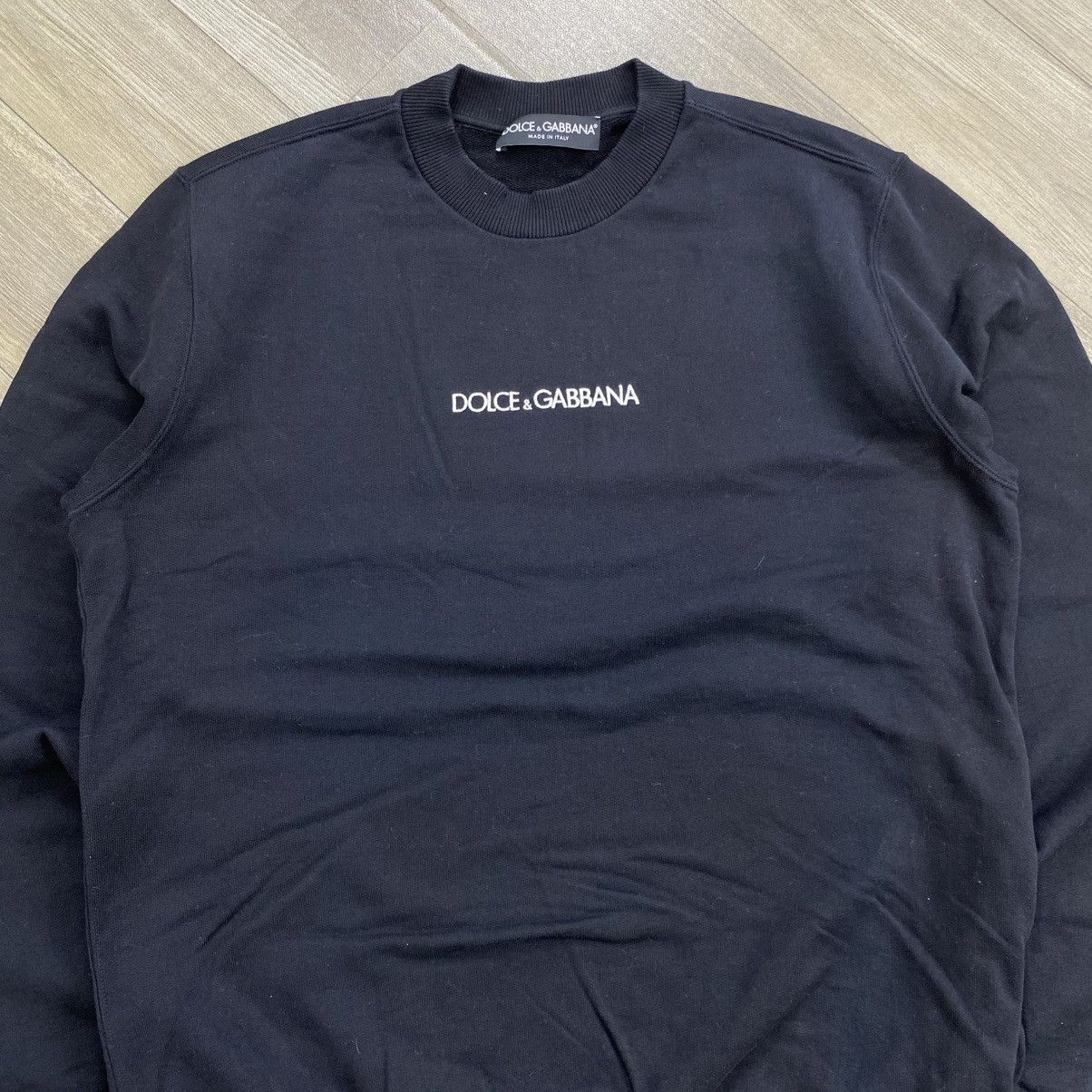 Dolce & Gabbana 2000s Dolce & Gabbana Italy Iconic Logo Embroidired Crewneck Size US M / EU 48-50 / 2 - 2 Thumbnail