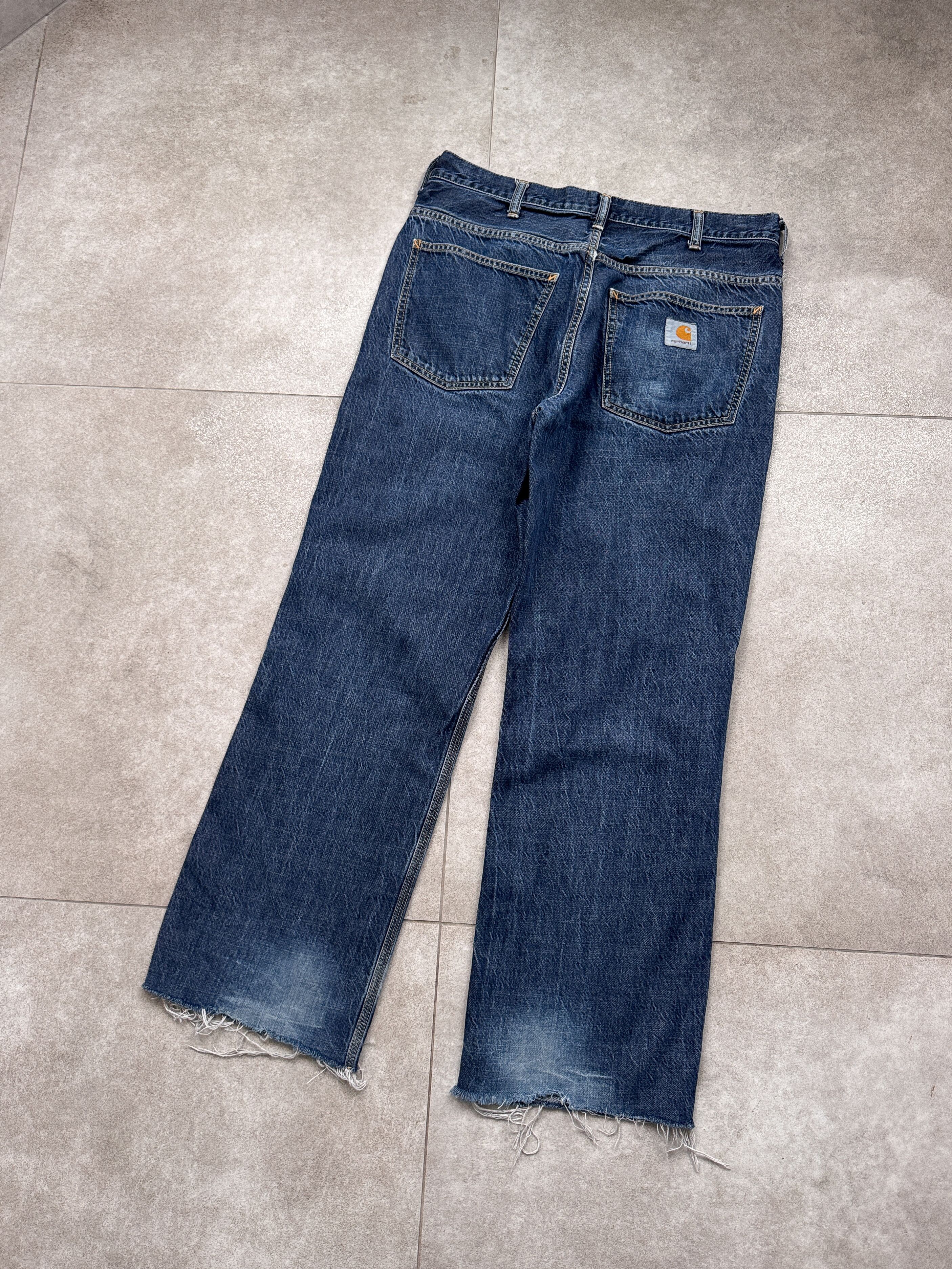 Carhartt Carhartt Staff Pant Blue Jeans Size US 33 - 2 Thumbnail