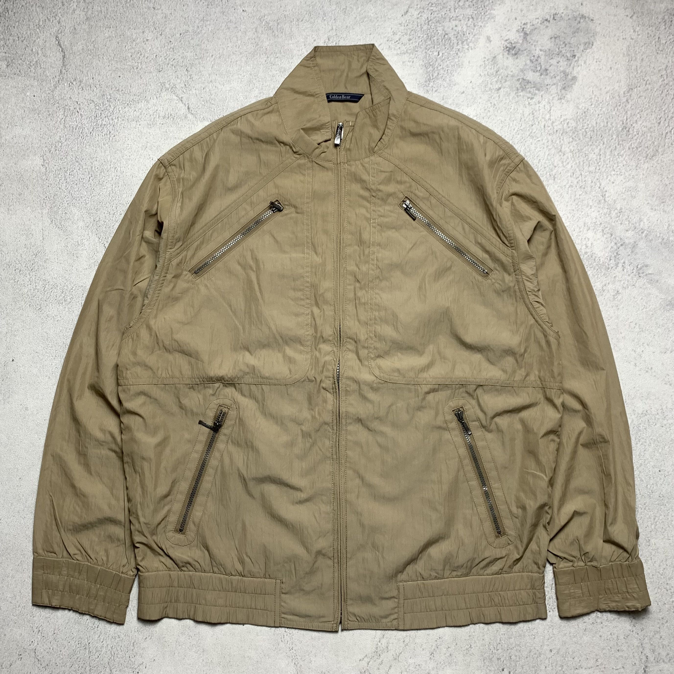 Japanese Brand Golden Bear Multi Zipper Tactical Pocket Jacket Tech Size US M / EU 48-50 / 2 - 1 Thumbnail