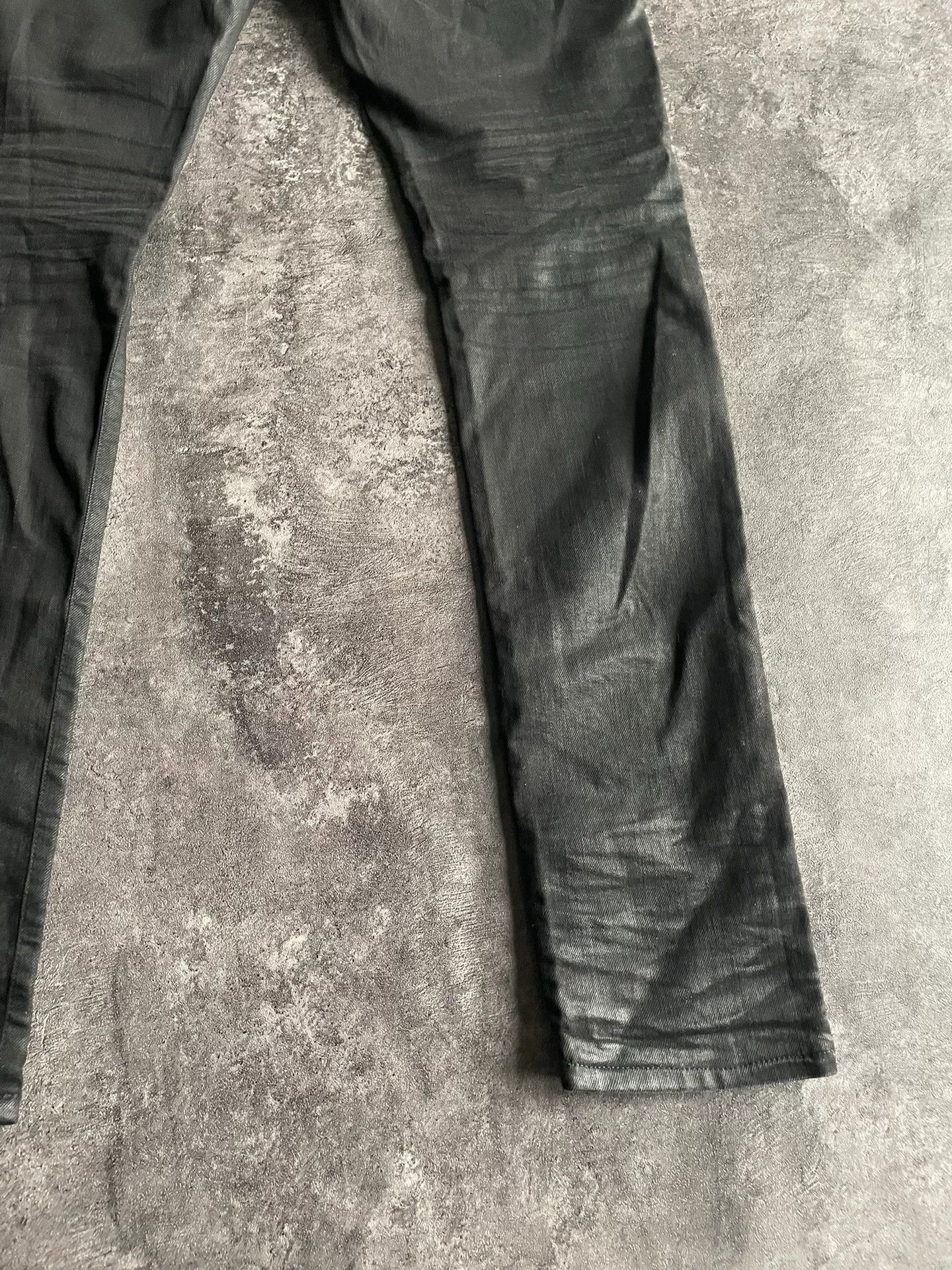 Saint Laurent Paris saint laurent black waxed skinny pants. Size US 31 - 4 Thumbnail