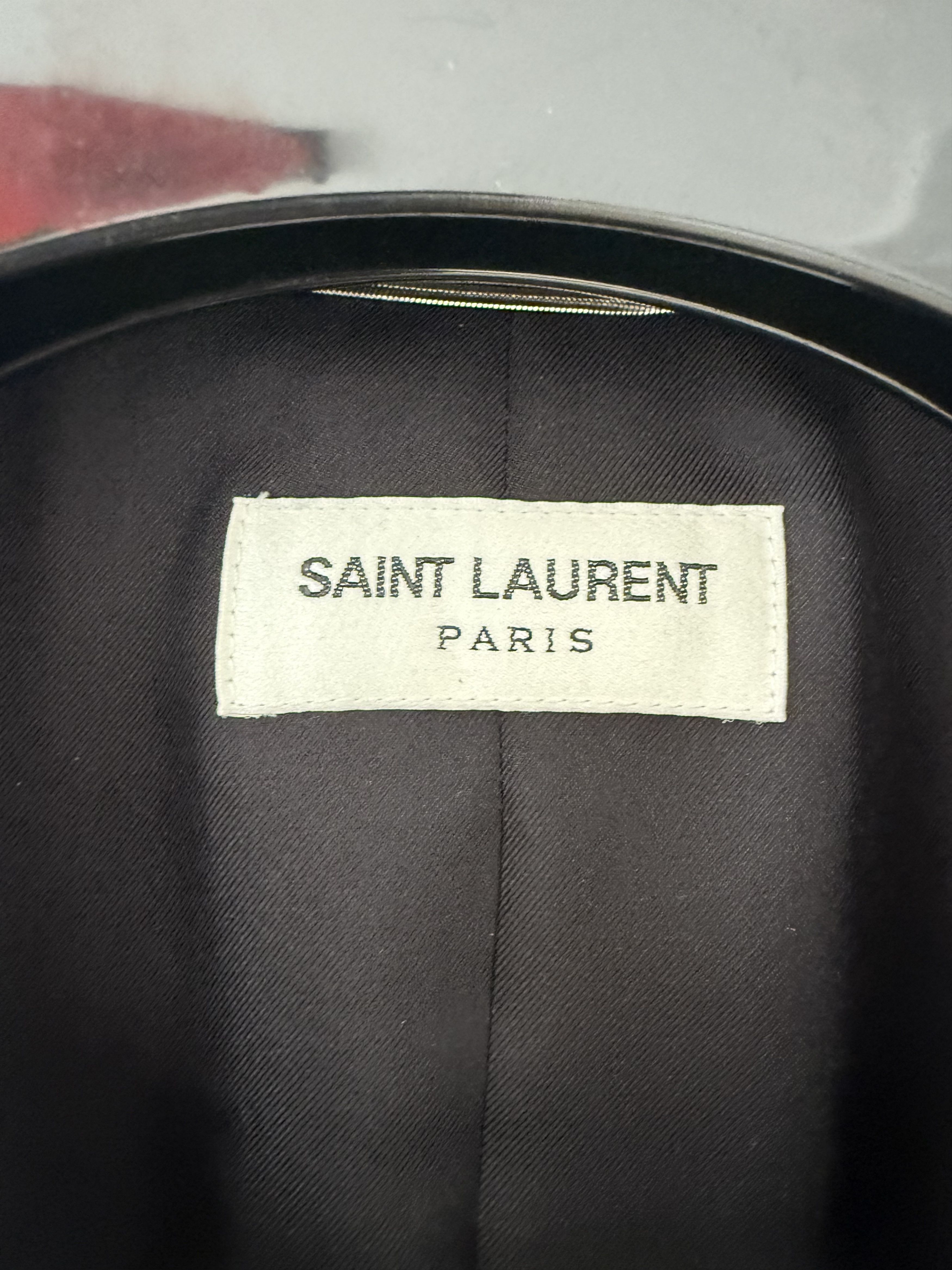 Saint Laurent Paris SS22 Saint Laurent Single Breasted Velvet Jacket Size 50R - 10 Thumbnail