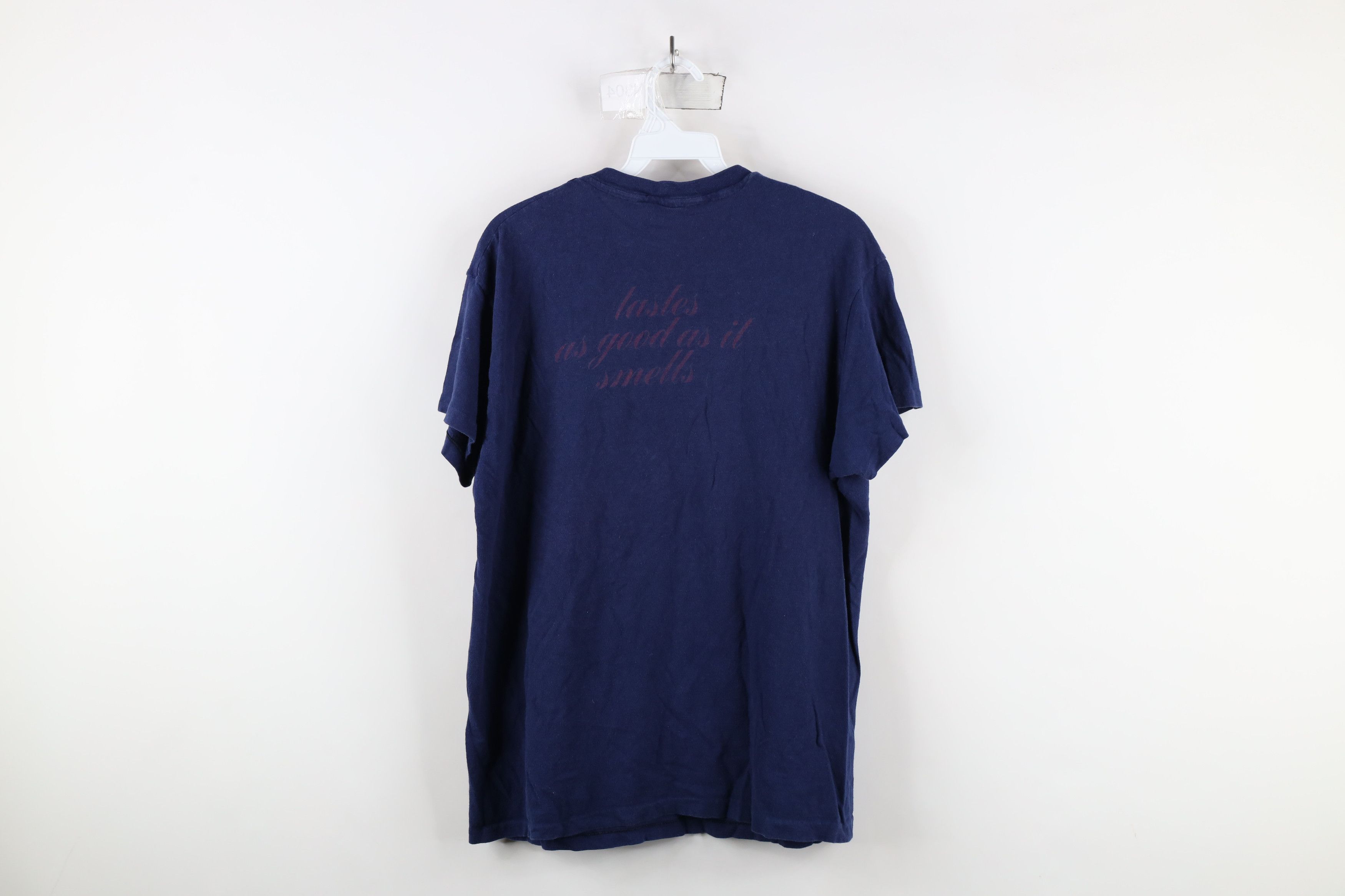 Hanes × Vintage Vintage 80s Hanes Raleigh Aromatic Tobacco T-Shirt USA Size US XL / EU 56 / 4 - 13 Thumbnail