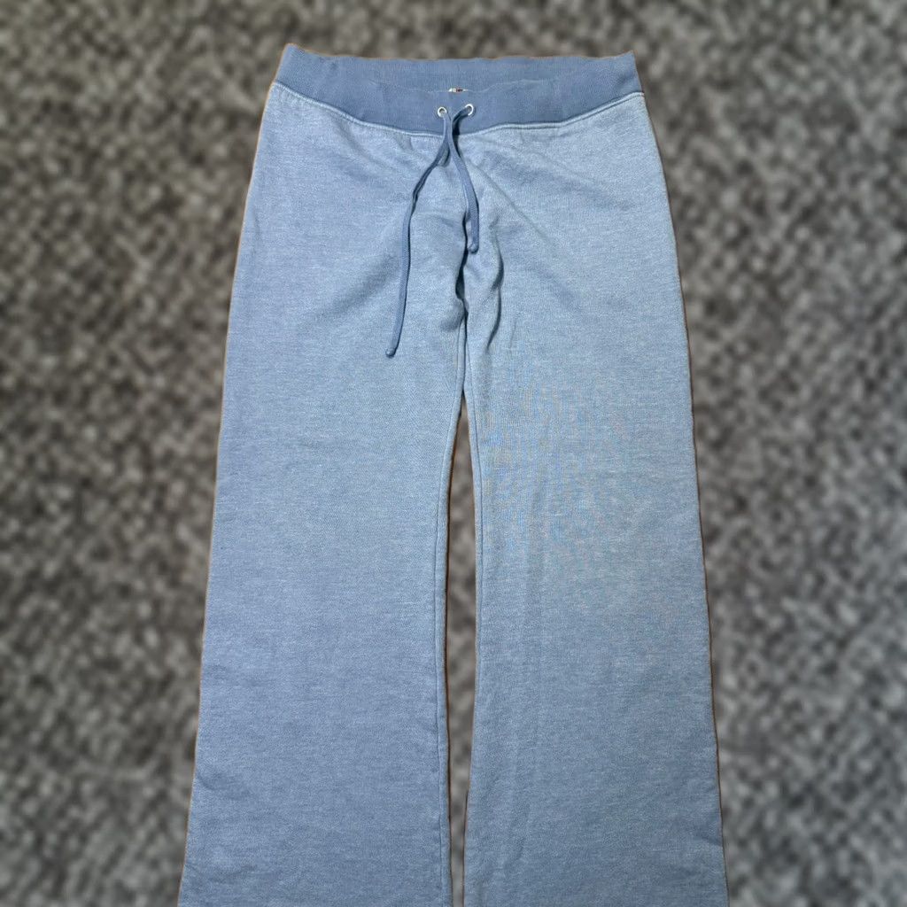 Hard Tail Vintage Hard Tail pant Medium Blue Cotton Y2K Wide leg Pull on Drawstring Low Rise V9 Size 32" / US 10 / IT 46 - 1 Thumbnail