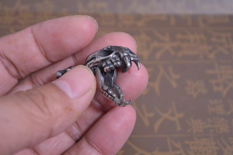 Other Skull Vintage STEAL! Y2K Chains Necklace Chain Size ONE SIZE - 3 Thumbnail