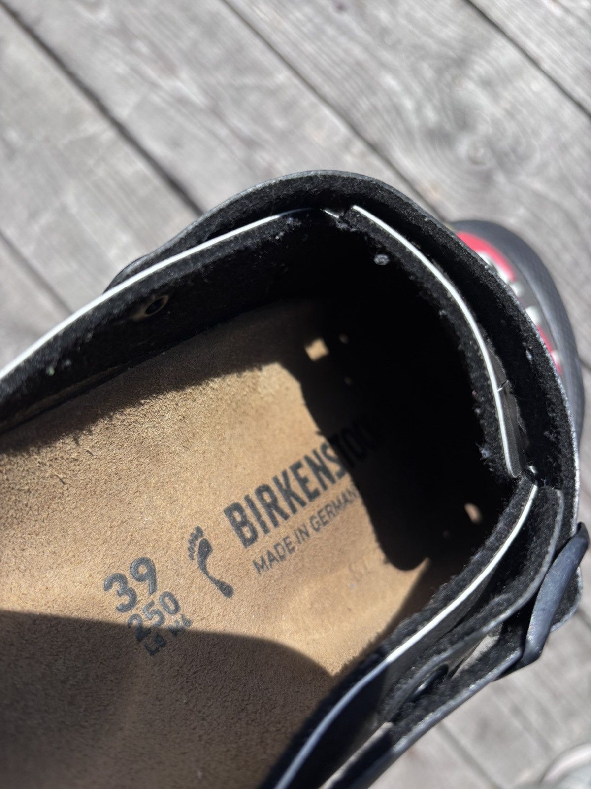 Birkenstock Birkenstock Kay Clogs "Big Dino" Graphic - Black/Red Size US 7 / EU 40 - 10 Thumbnail
