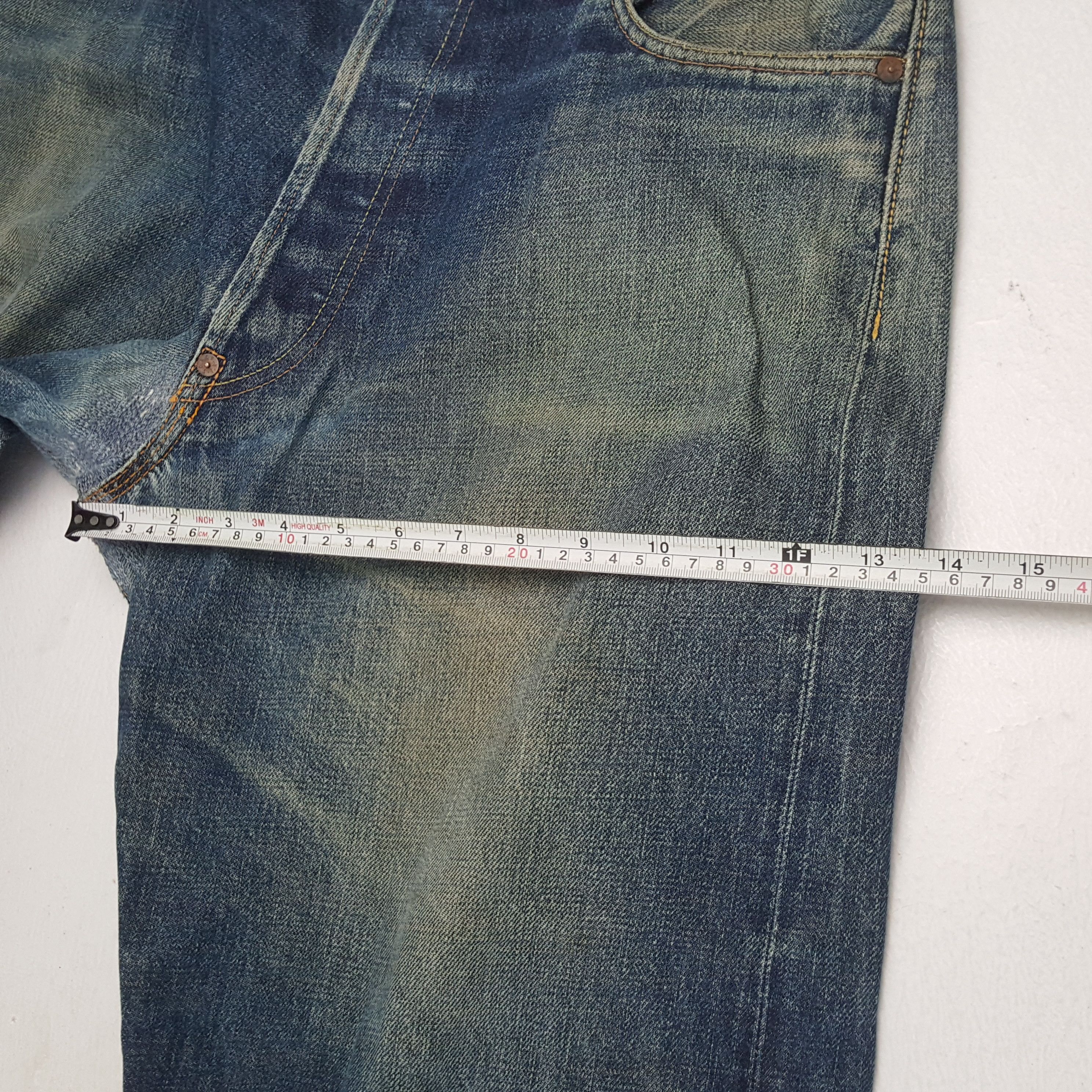 Evisu × Japanese Brand × Vintage EVIS Japanese Brand Streetwear Custom Daicock Jeans Size US 36 / EU 52 - 9 Thumbnail