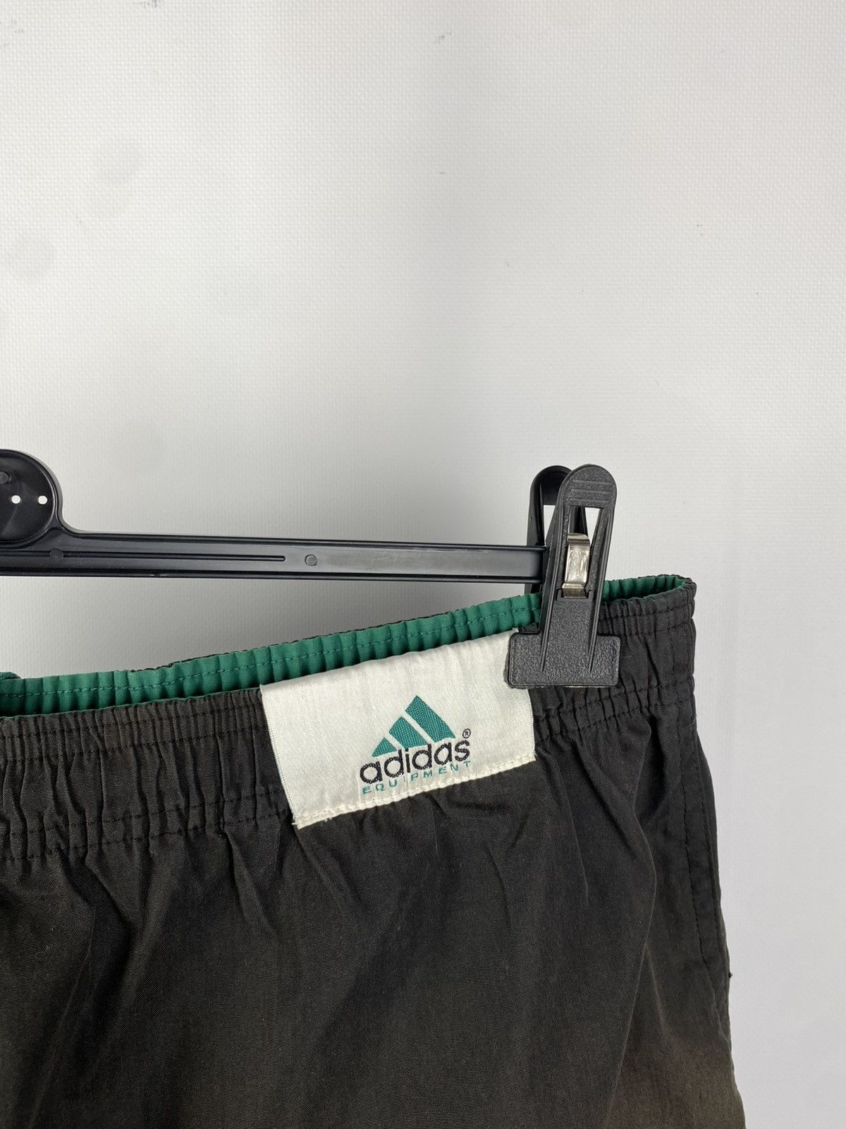 Other Vintage Adidas Equipment Vintage Nylon Faded Black Shorts 4g Size US 36 / EU 52 - 9 Thumbnail