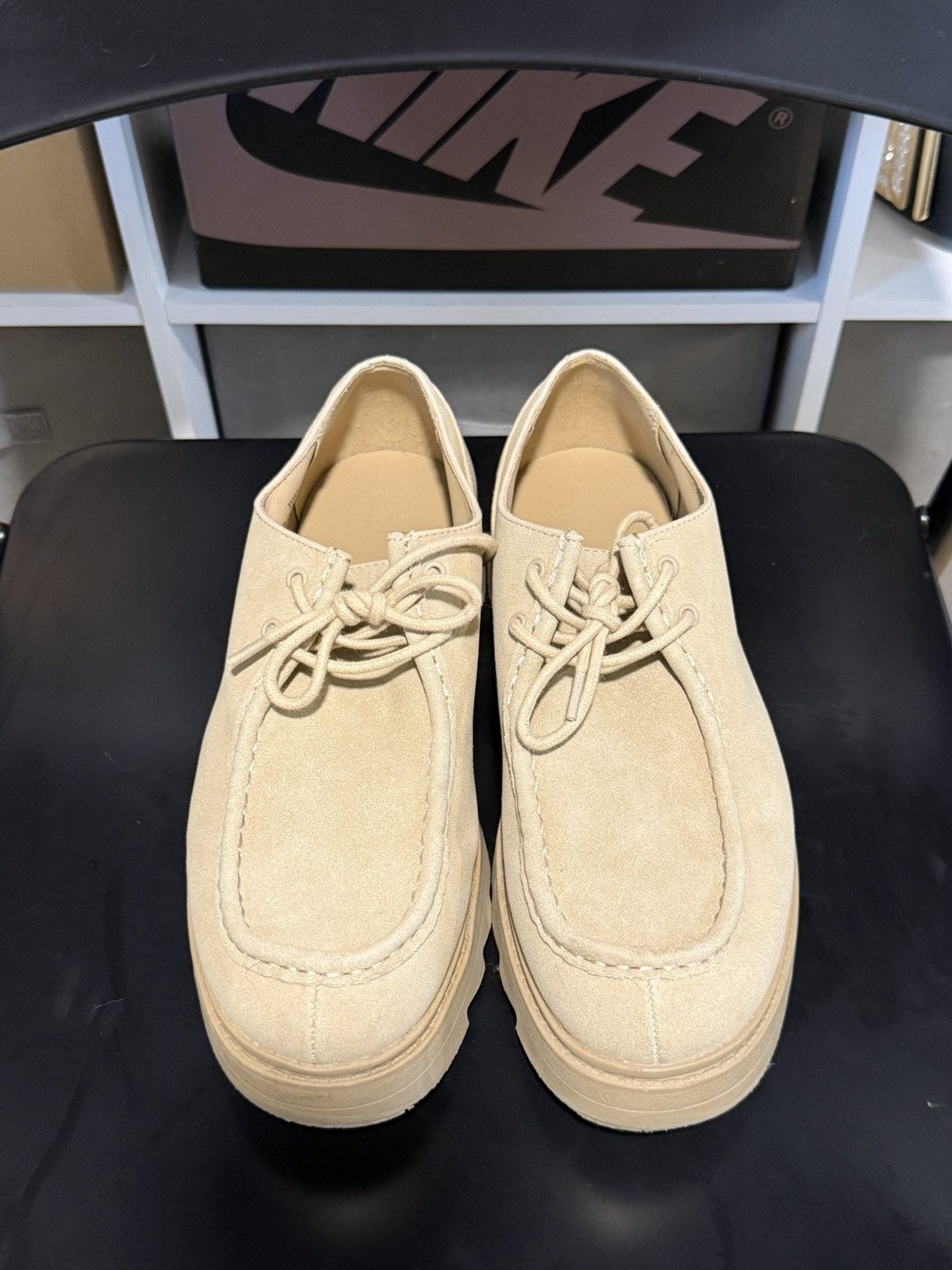 Other Brown Suede Loafers Size US 7 / EU 40 - 2 Thumbnail