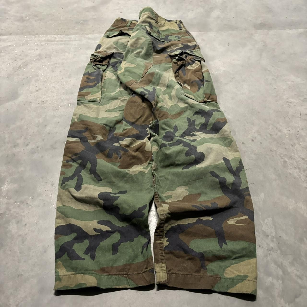 Japanese Brand × Vintage Crazy Vintage Y2K/2000s Military Camo Skater Cargo Pants! Size US 28 / EU 44 - 4 Thumbnail