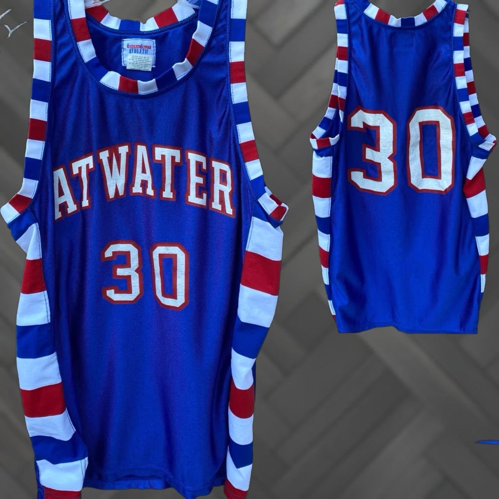 CO VINTAGE Powers Mfg Co Atwater Basketball Jersey 1970s 1980s Union Made Sz 42 Mens Large Jersey Size US XL / EU 56 / 4 - 1 Thumbnail