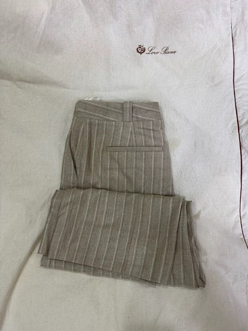 Loro Piana LORO PIANA sizeM Cashmere pants Size 24" / US 00 / IT 34 - 2 Thumbnail