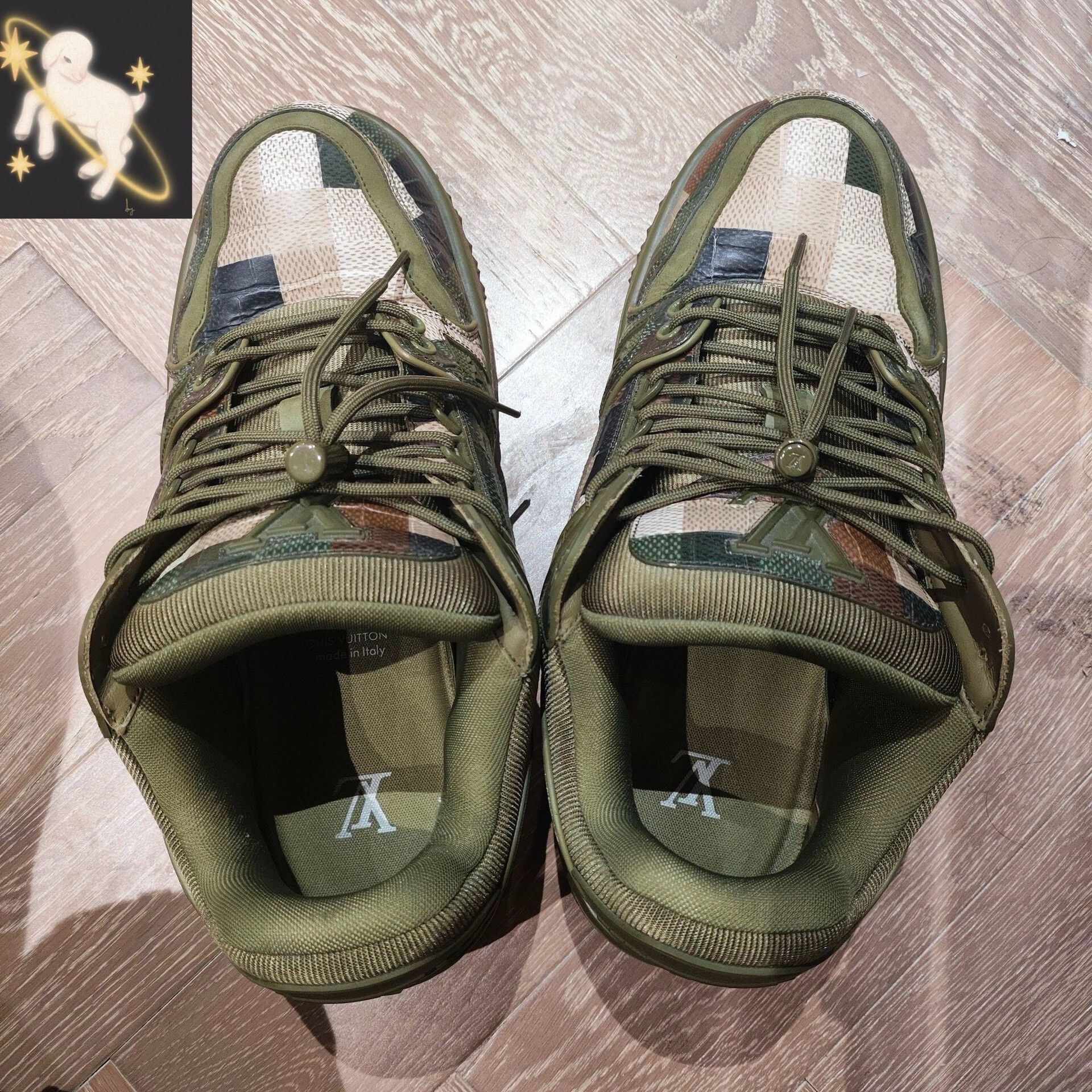 Louis Vuitton Louis Vuitton Trainer Maxi Camouflage Checkerboard Size US 9.5 / EU 42-43 - 1 Thumbnail